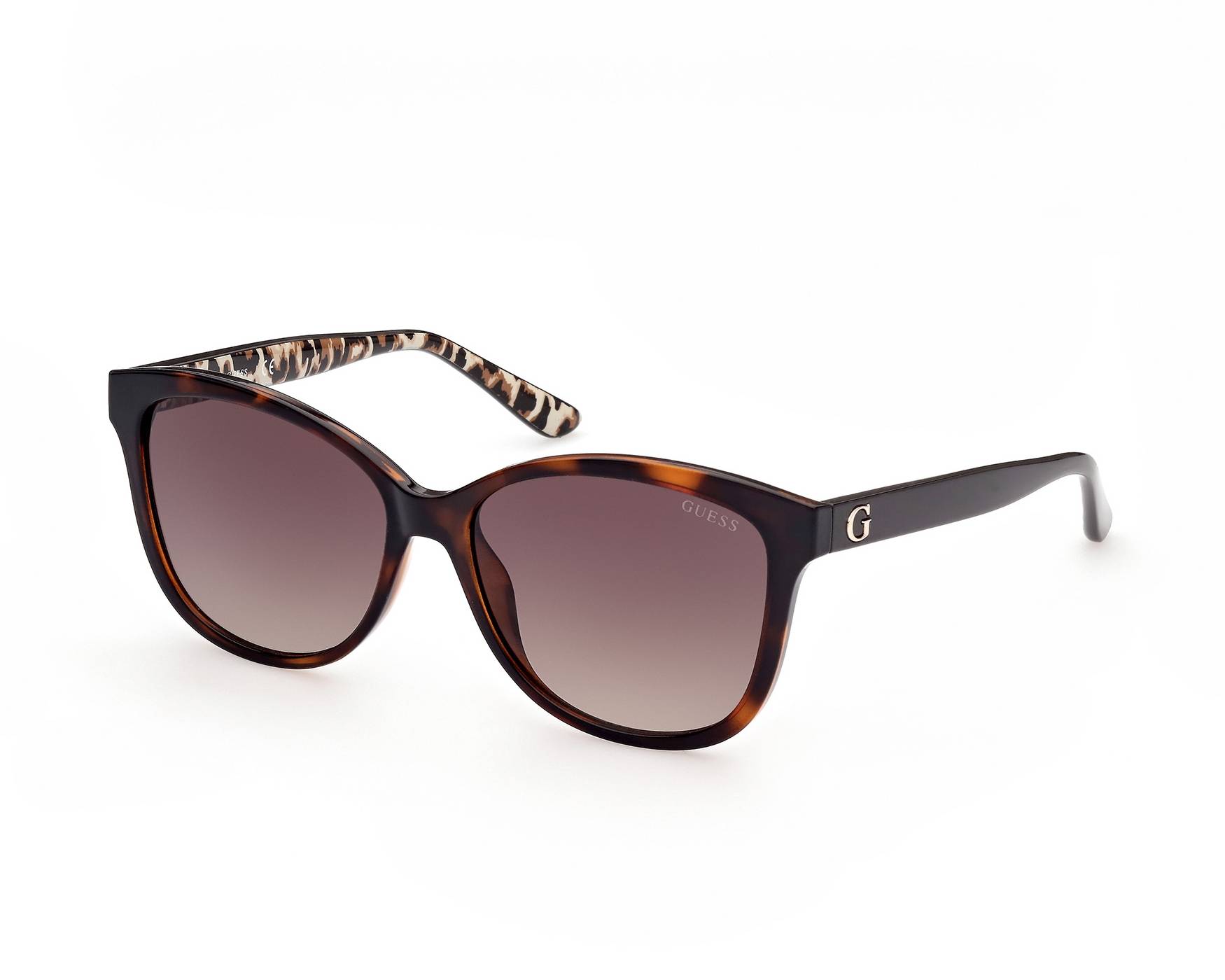 Guess GU7828-S 52F 56-15 havana  360-Grad-Ansicht 1
