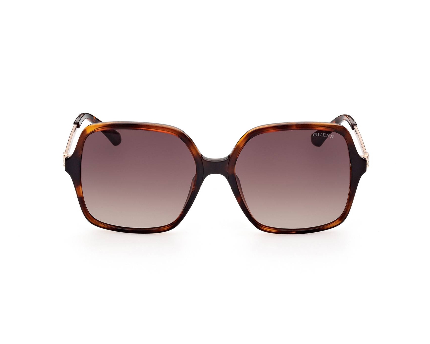 Guess GU7845S 52F 57-17 havana roségold Seitenansicht