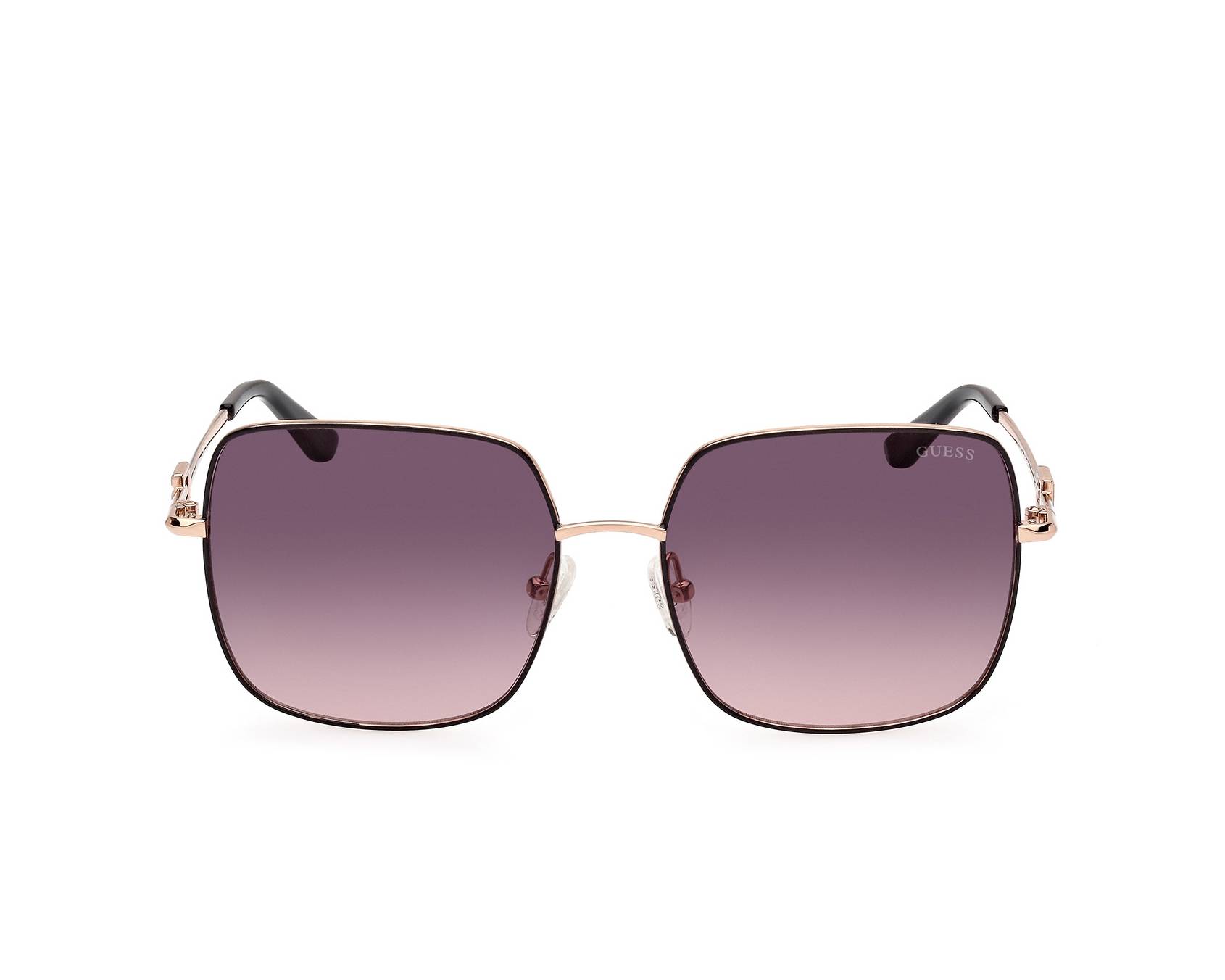 Guess GU7906-H-S 05B 58-17 Negra Rosa Oro Vorderansicht