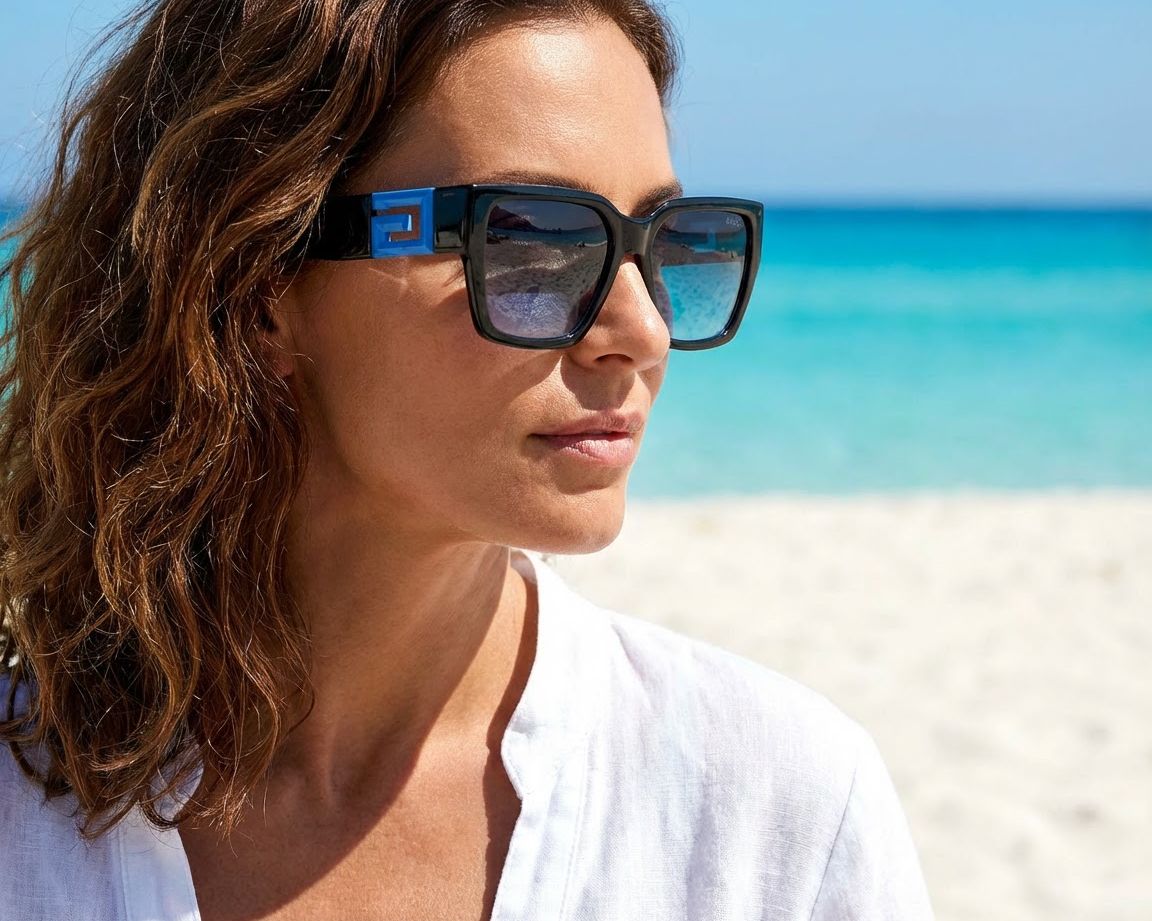 Guess GU7916-S 92W - Noir Bleu Seitenansicht