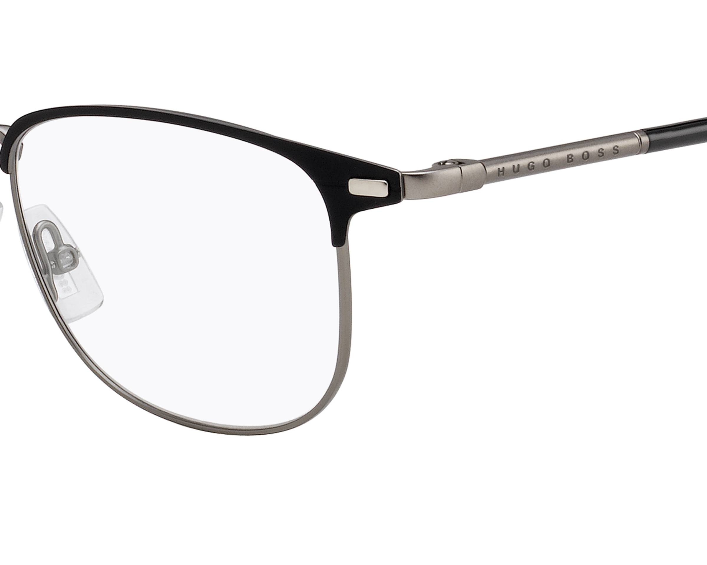 Hugo Boss BOSS-1125 003 52-19 schwarz ruthenium Seitenansicht