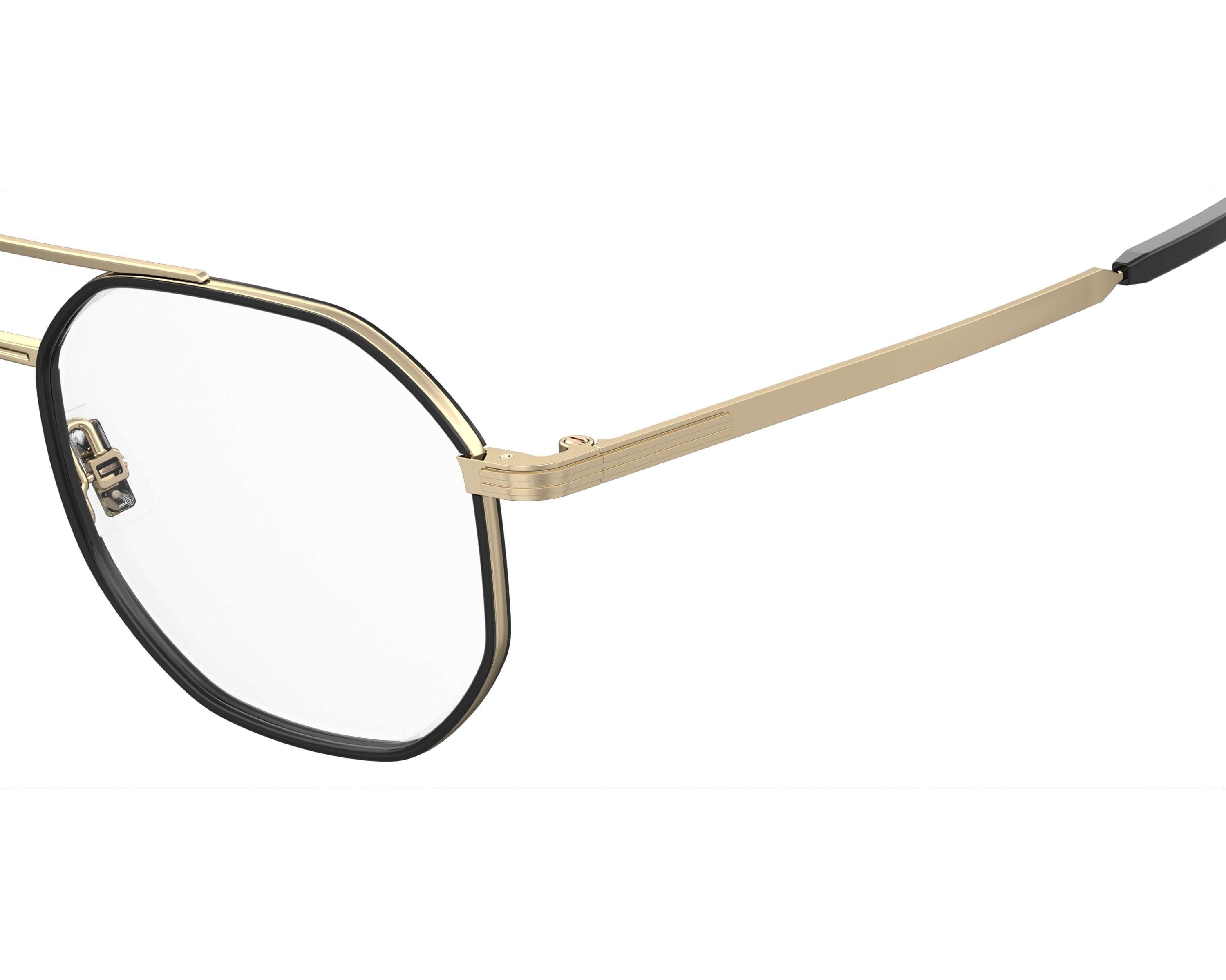 Hugo Boss BOSS-1632 RHL 50-22 gold schwarz 360-Grad-Ansicht 4