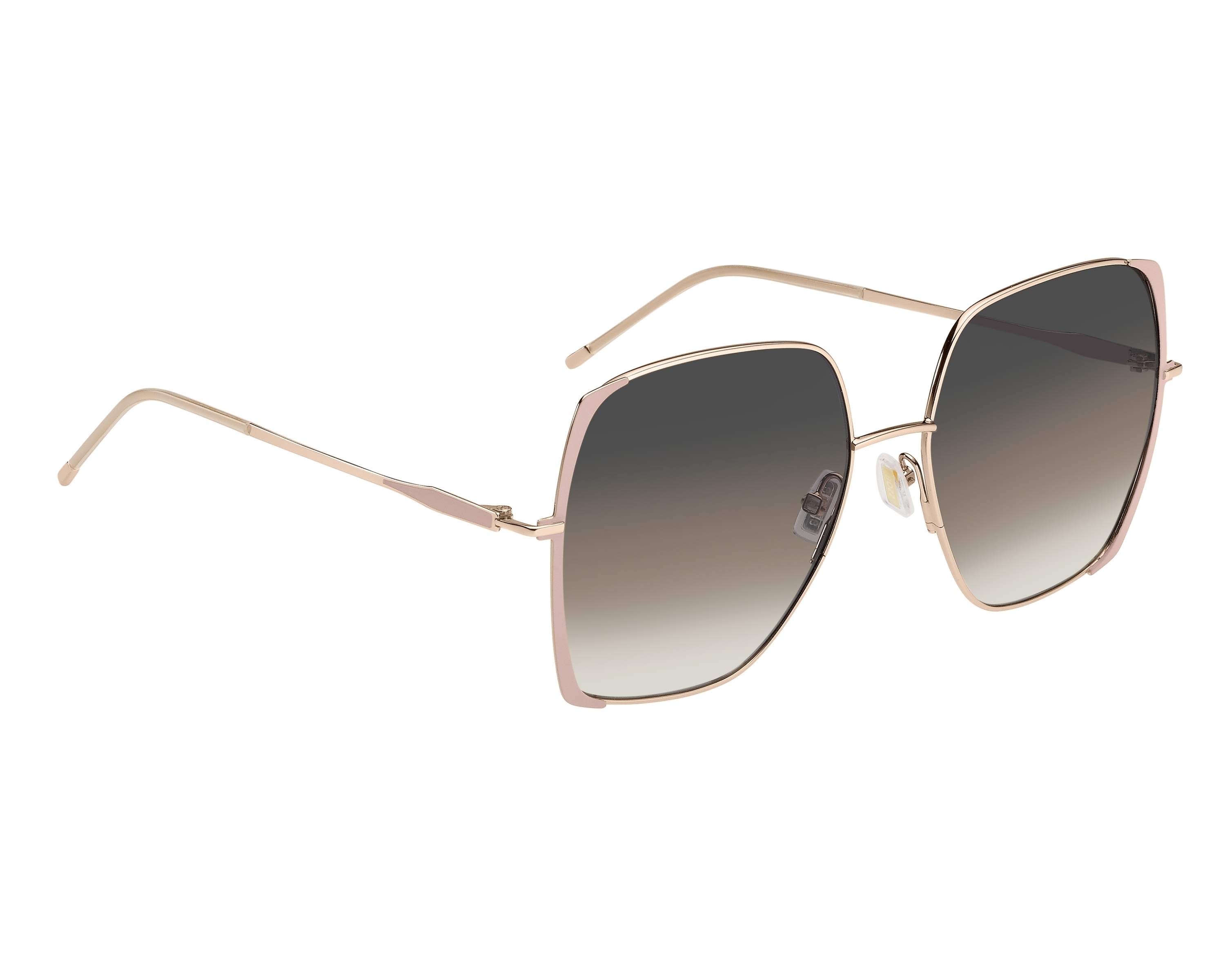 Hugo Boss BOSS-1707-S BKU/PR - gold hautfarben 360-Grad-Ansicht 1