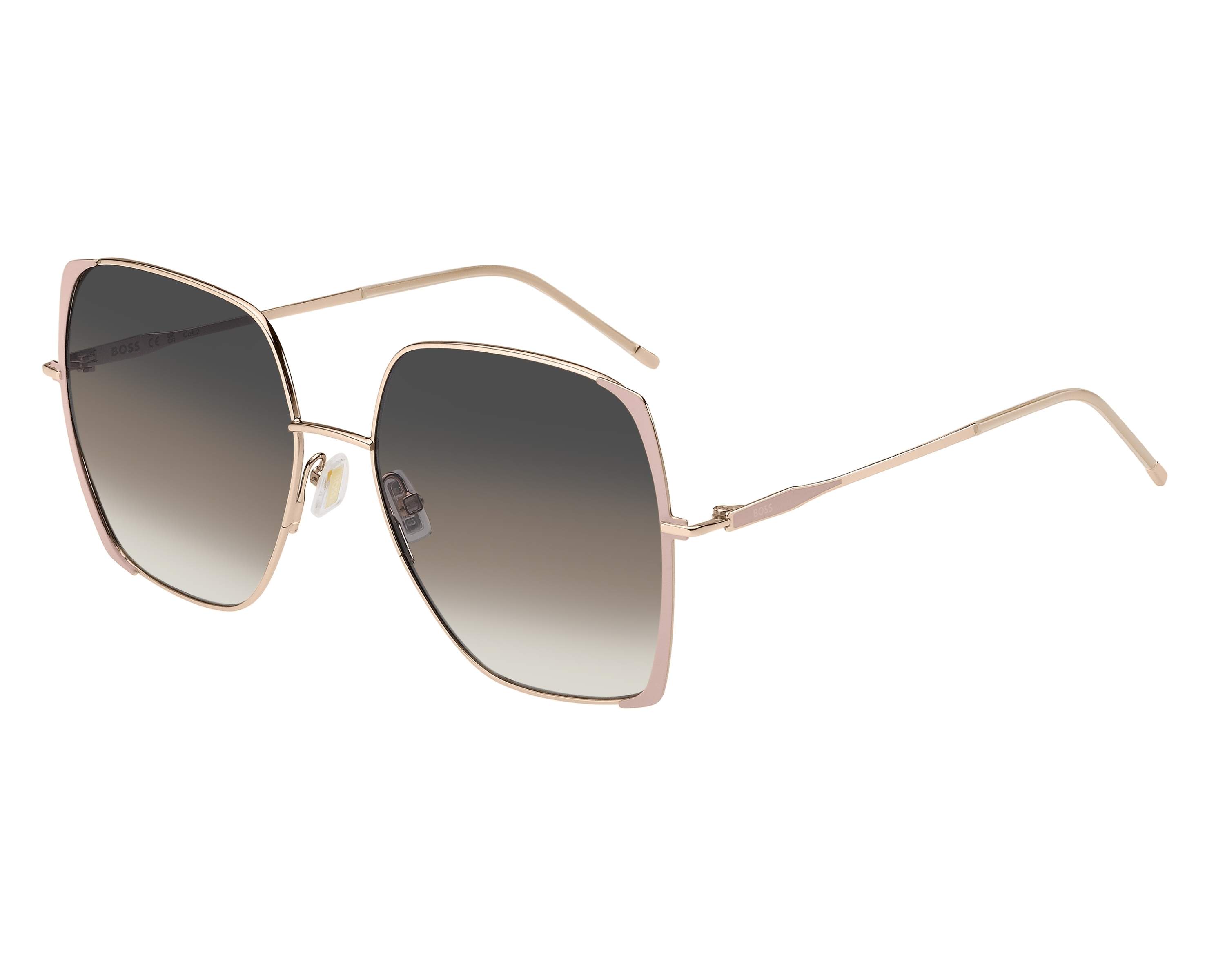Hugo Boss BOSS-1707-S BKU/PR - gold hautfarben 360-Grad-Ansicht 4