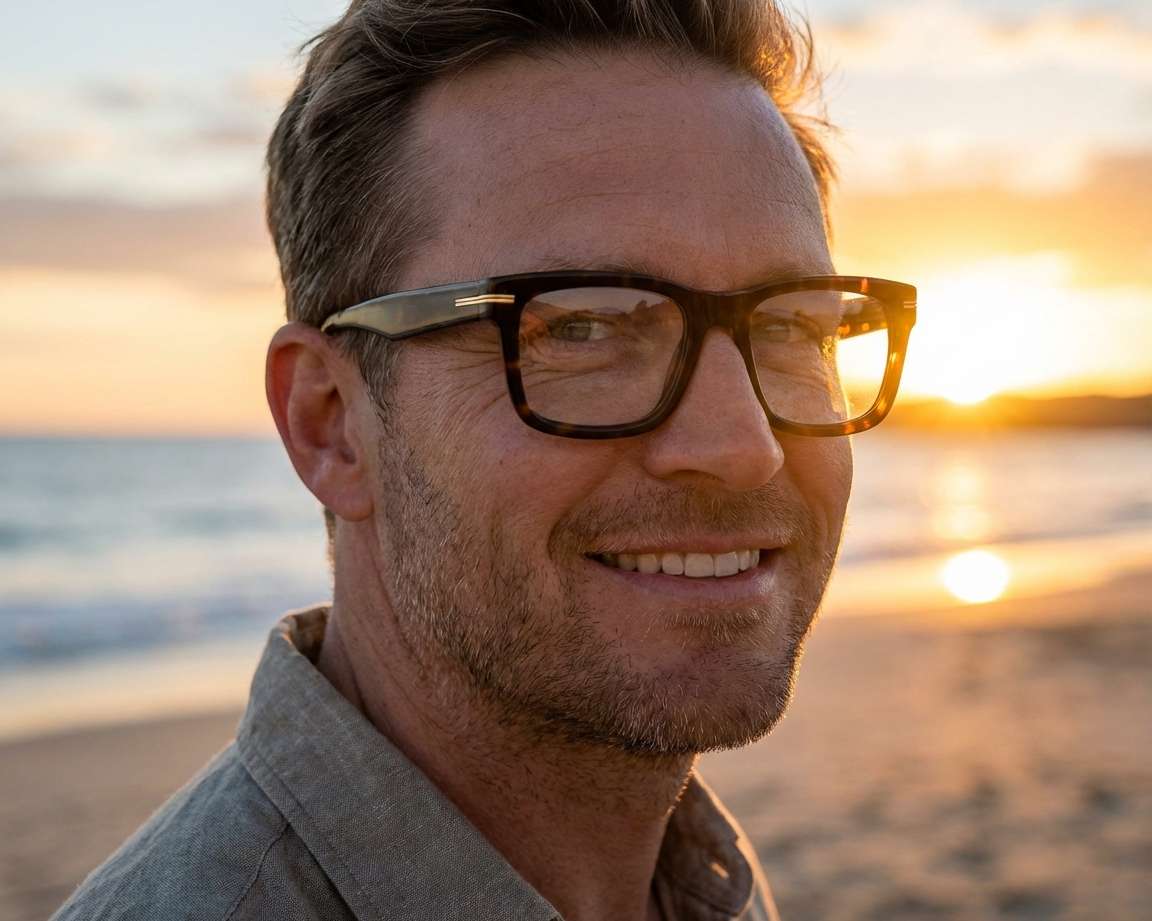 BOSS Hugo Brille (BOSS-1015 086) Titan - Acetate Ku Produktbild-Vorschau 7