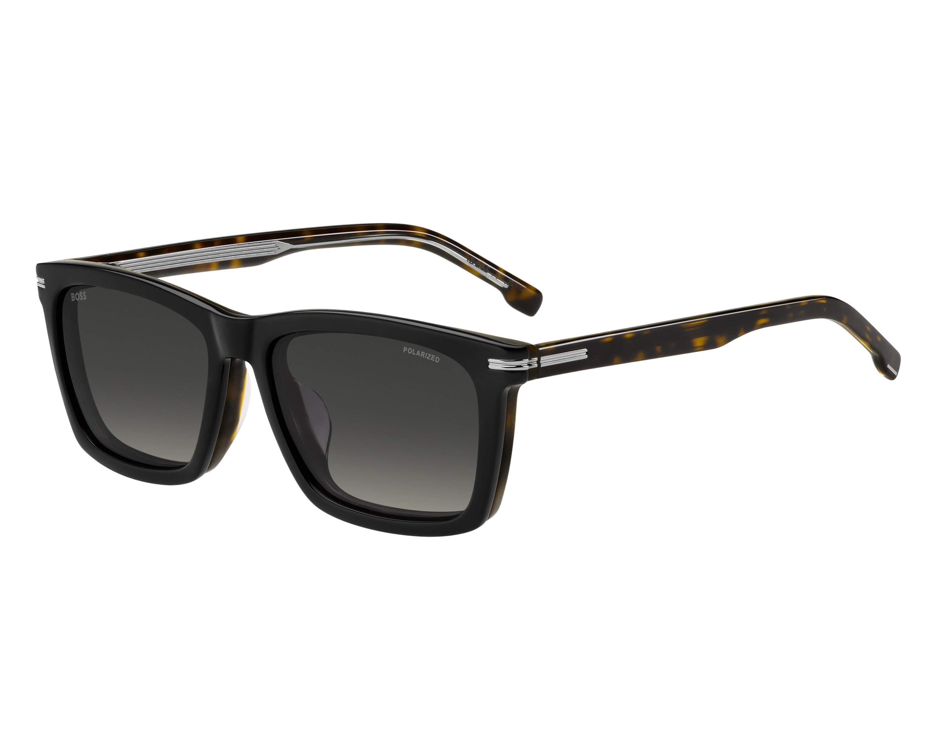 Hugo Boss BOSS-1726-G-CS WR7/LB 55-17 schwarz weiß 360-Grad-Ansicht 3