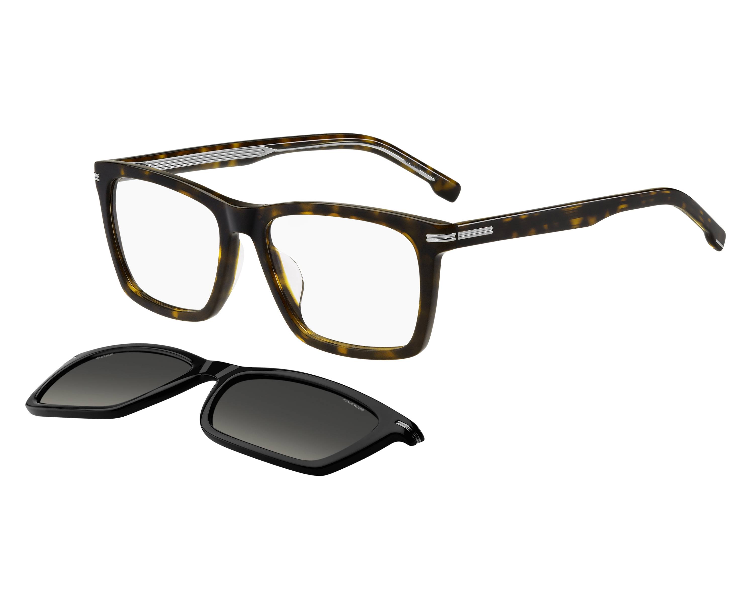 Hugo Boss BOSS-1726-G-CS WR7/LB 55-17 schwarz weiß 360-Grad-Ansicht 5