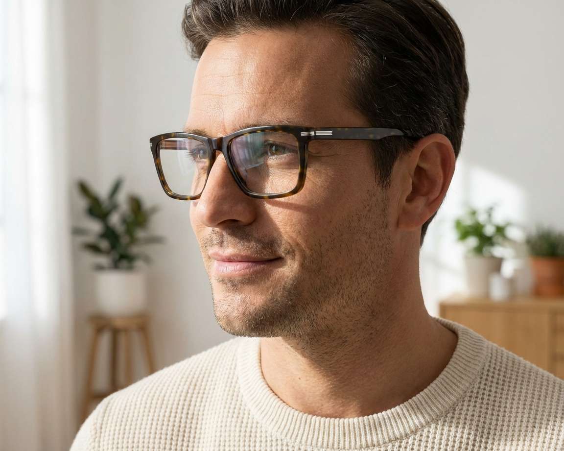 Hugo Boss BOSS-1726-G-CS WR7/LB 55-17 schwarz weiß 360-Grad-Ansicht 9