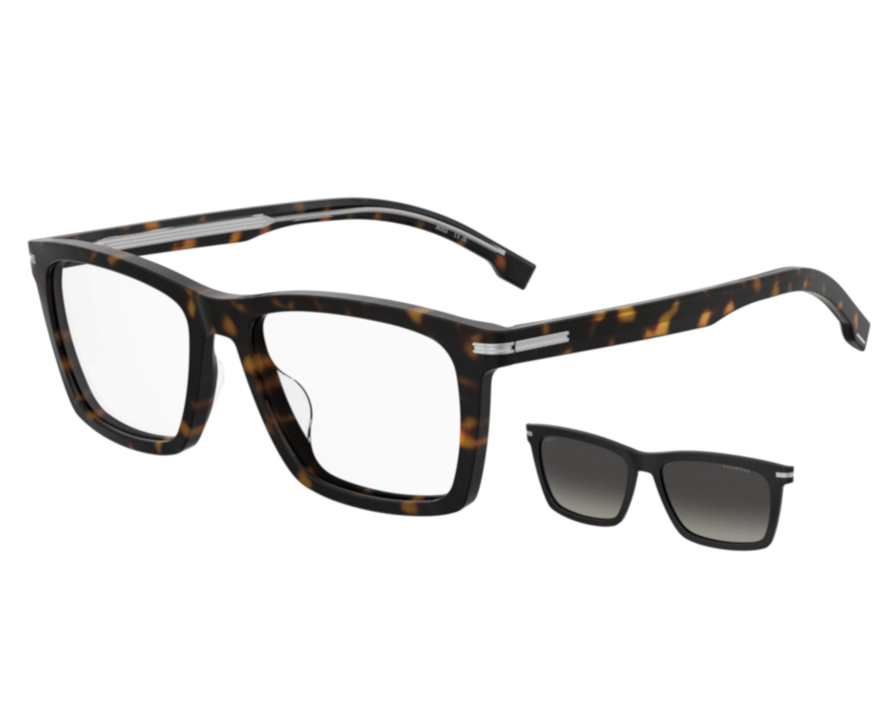 Hugo Boss BOSS-1726-G-CS WR7/LB 55-17 schwarz weiß 360-Grad-Ansicht 6
