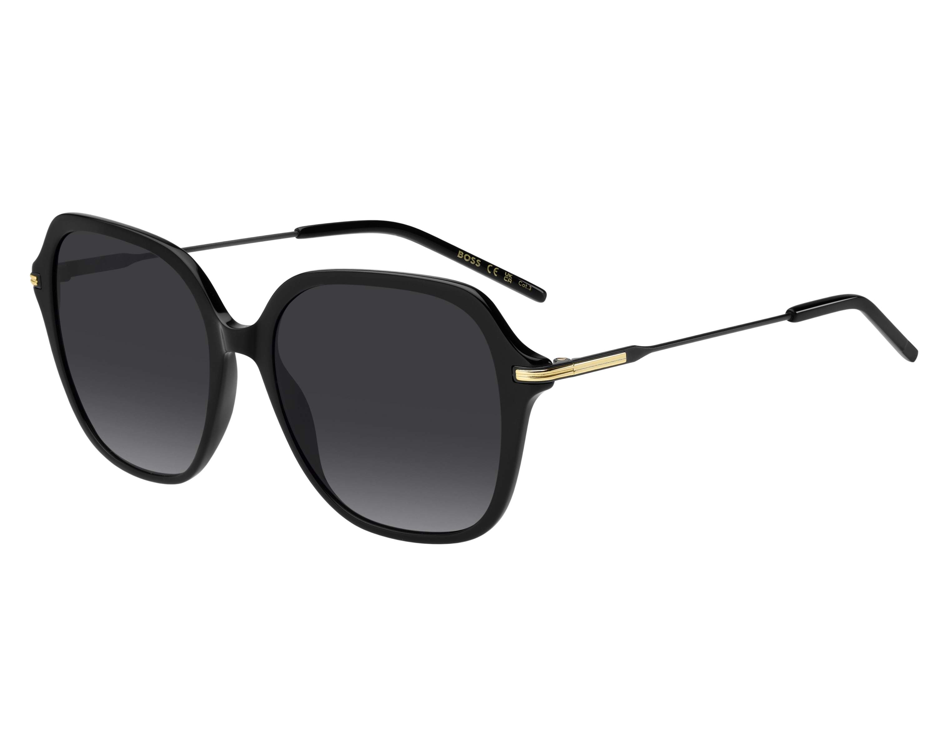 Hugo Boss BOSS-1781-S 807/9O 55-17 Black  360-Grad-Ansicht 3