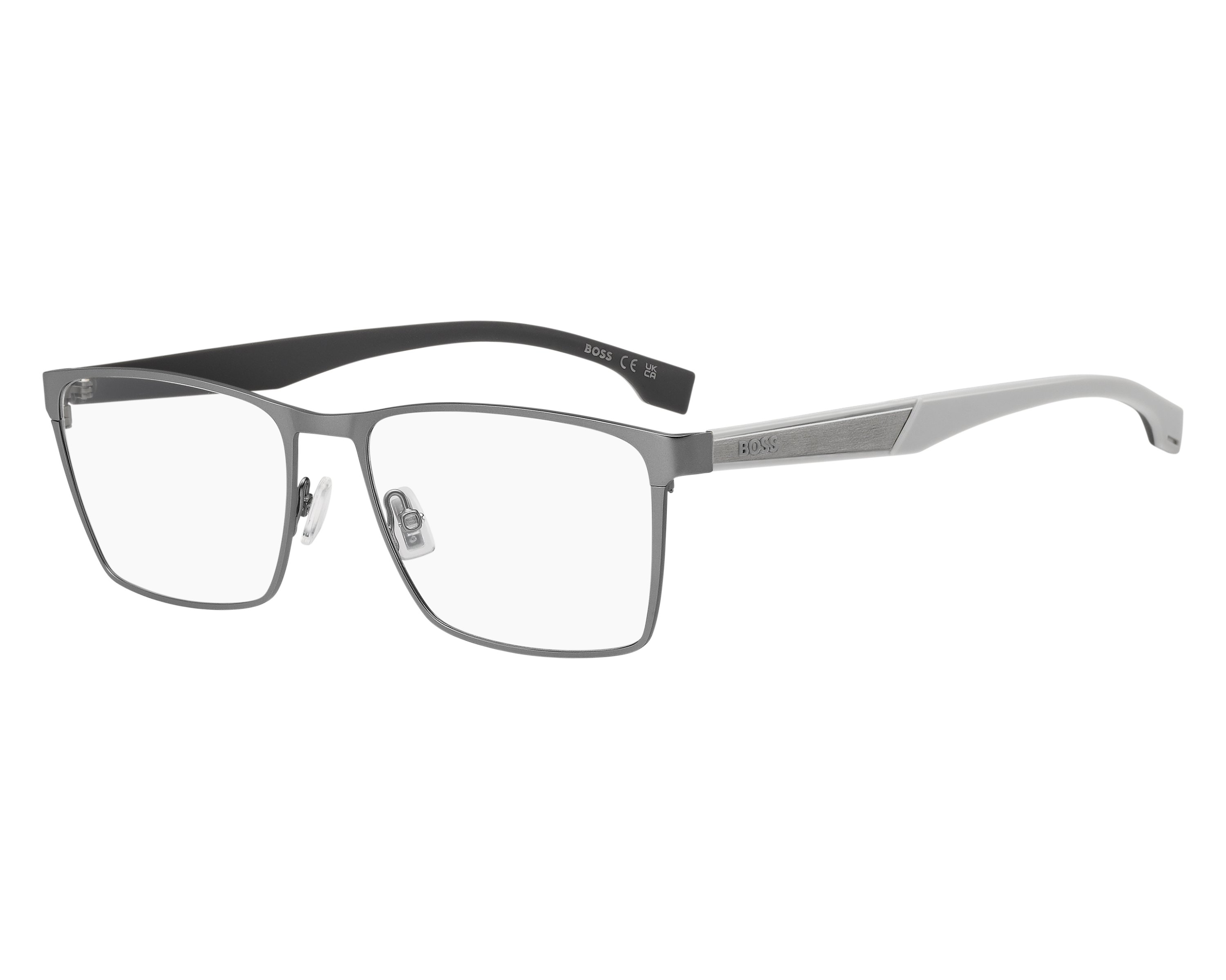 Hugo Boss BOSS-1828 R81 58-18 ruthenium  Profilansicht