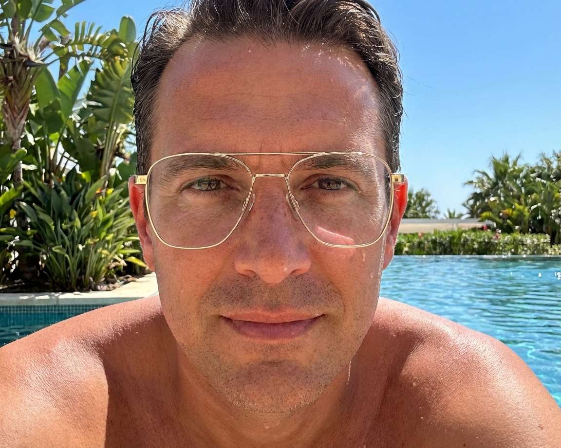 Hugo Boss HG-1034 J5G 55-19 Gold  andere Ansicht