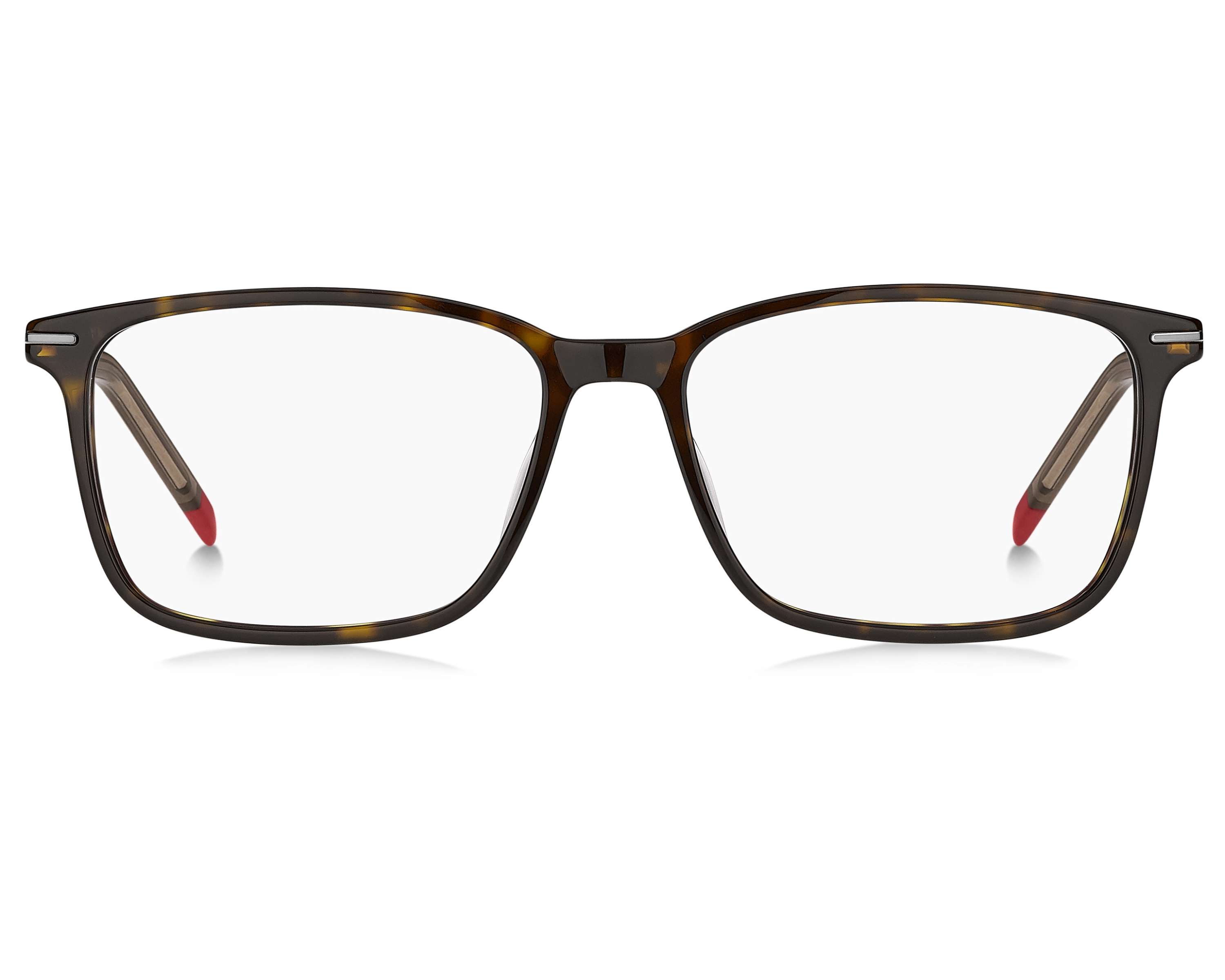Hugo Boss HG-1172 086 - braun rot Seitenansicht