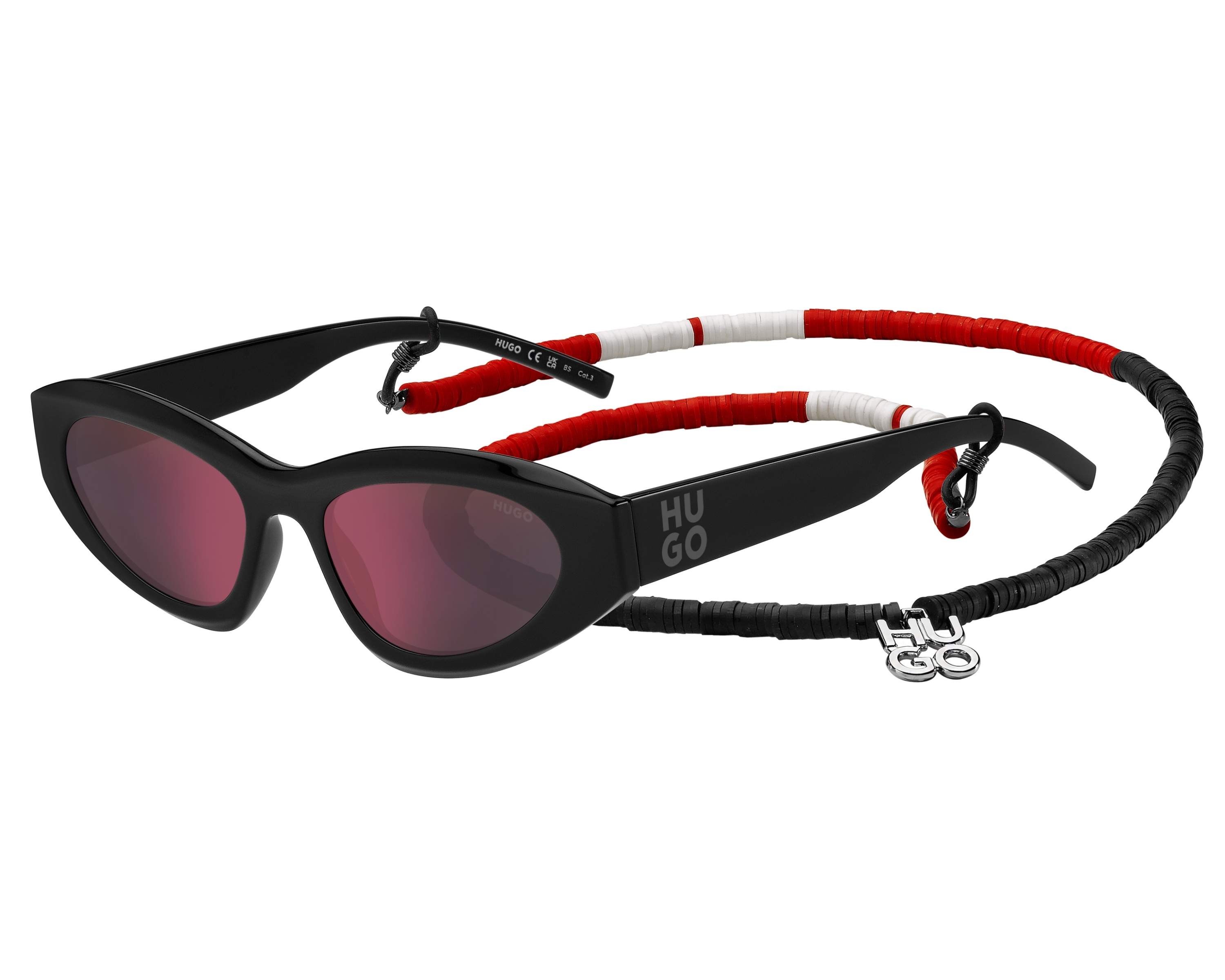 Hugo Boss HG-1282-S 807AO - Noir  Profilansicht