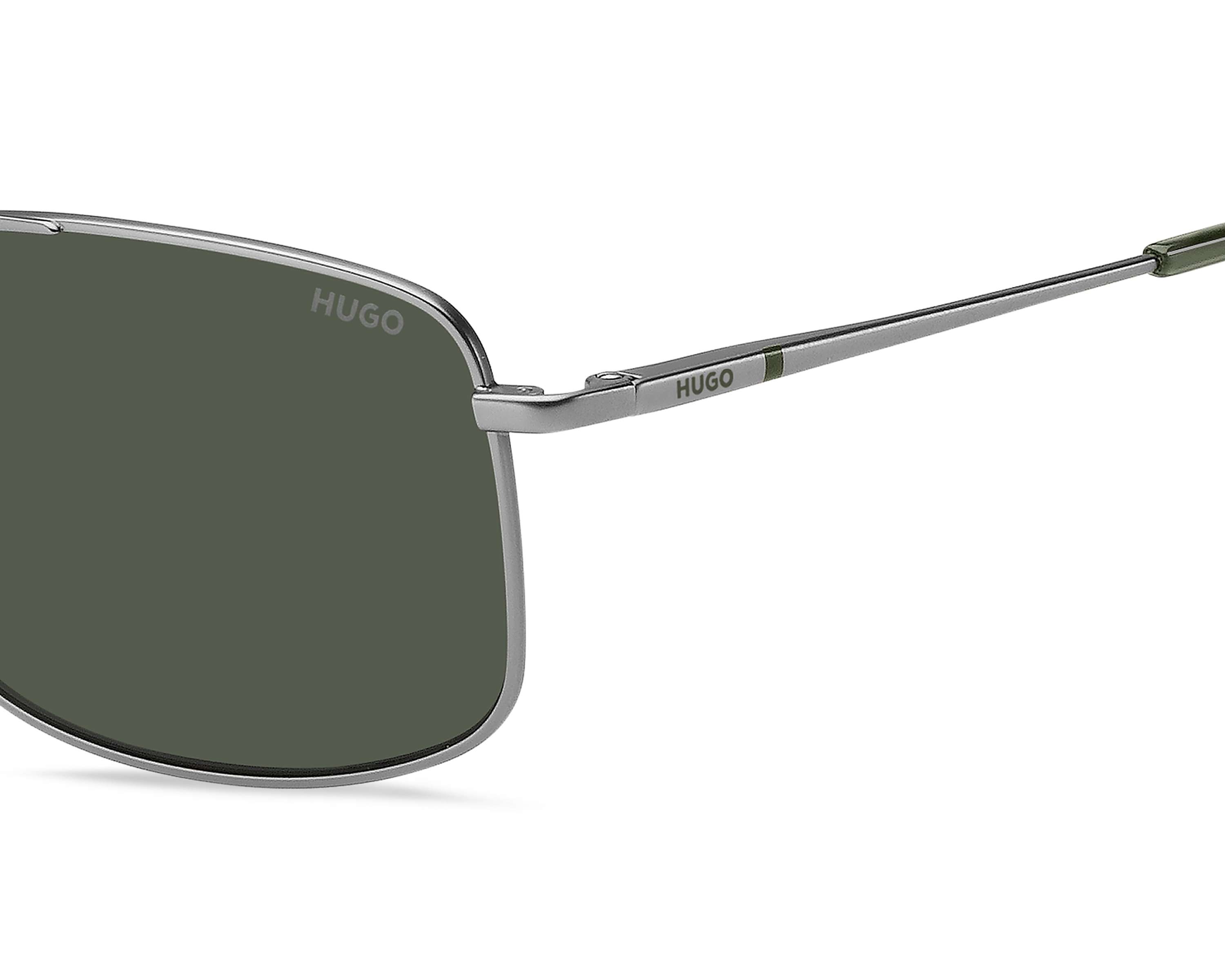 Hugo Boss HG-1287-S SMF/QT - ruthenium grün andere Ansicht