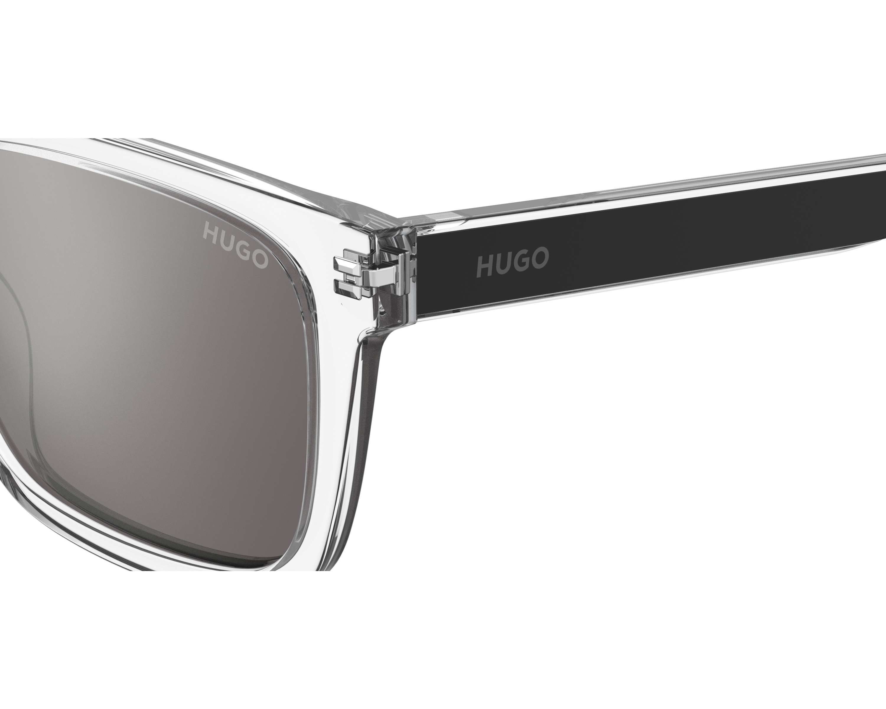Hugo Boss HG-1297-S MNG/T4 - kristall schwarz 360-Grad-Ansicht 4