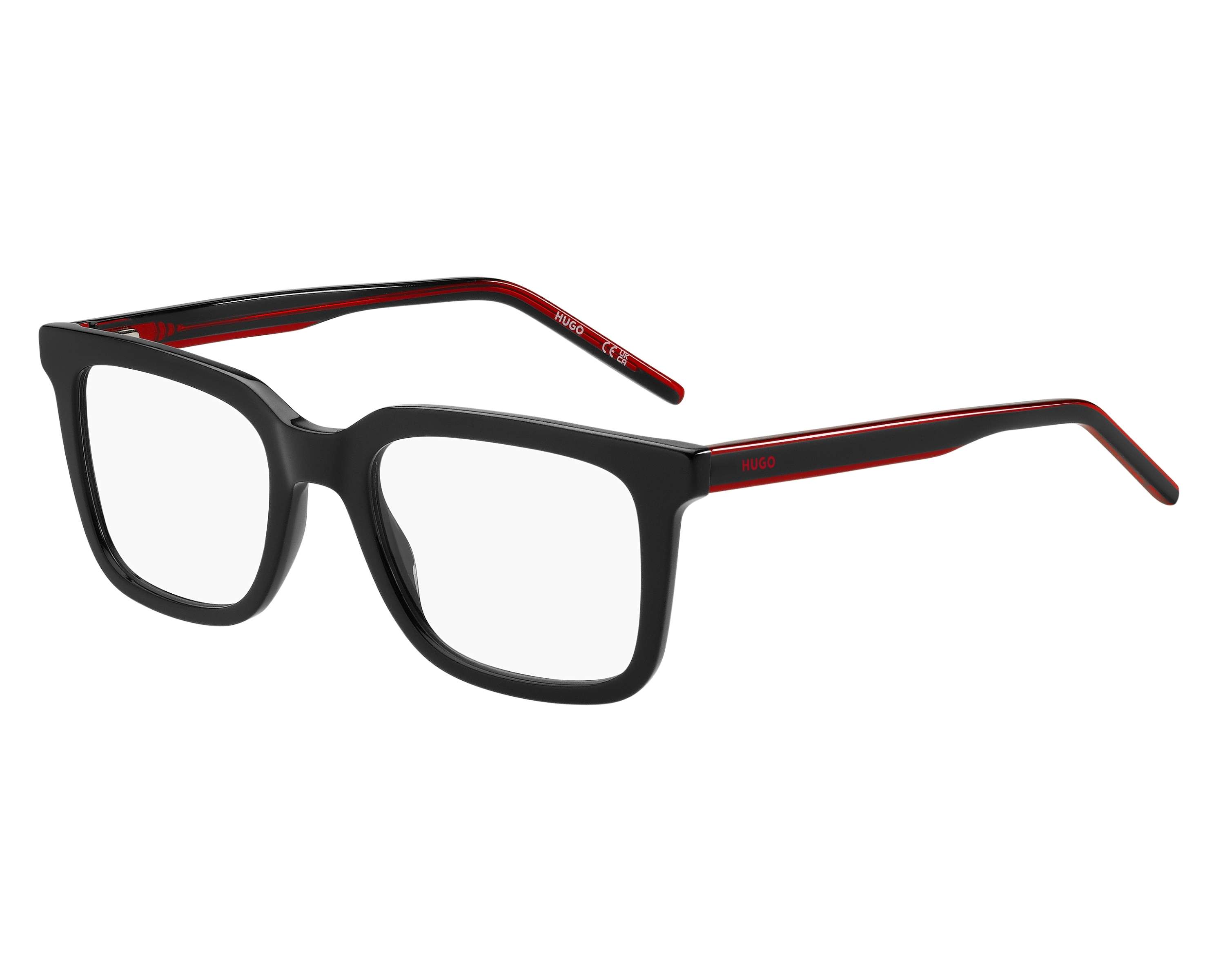 Hugo Boss HG-1300 OIT - schwarz rot 360-Grad-Ansicht 1