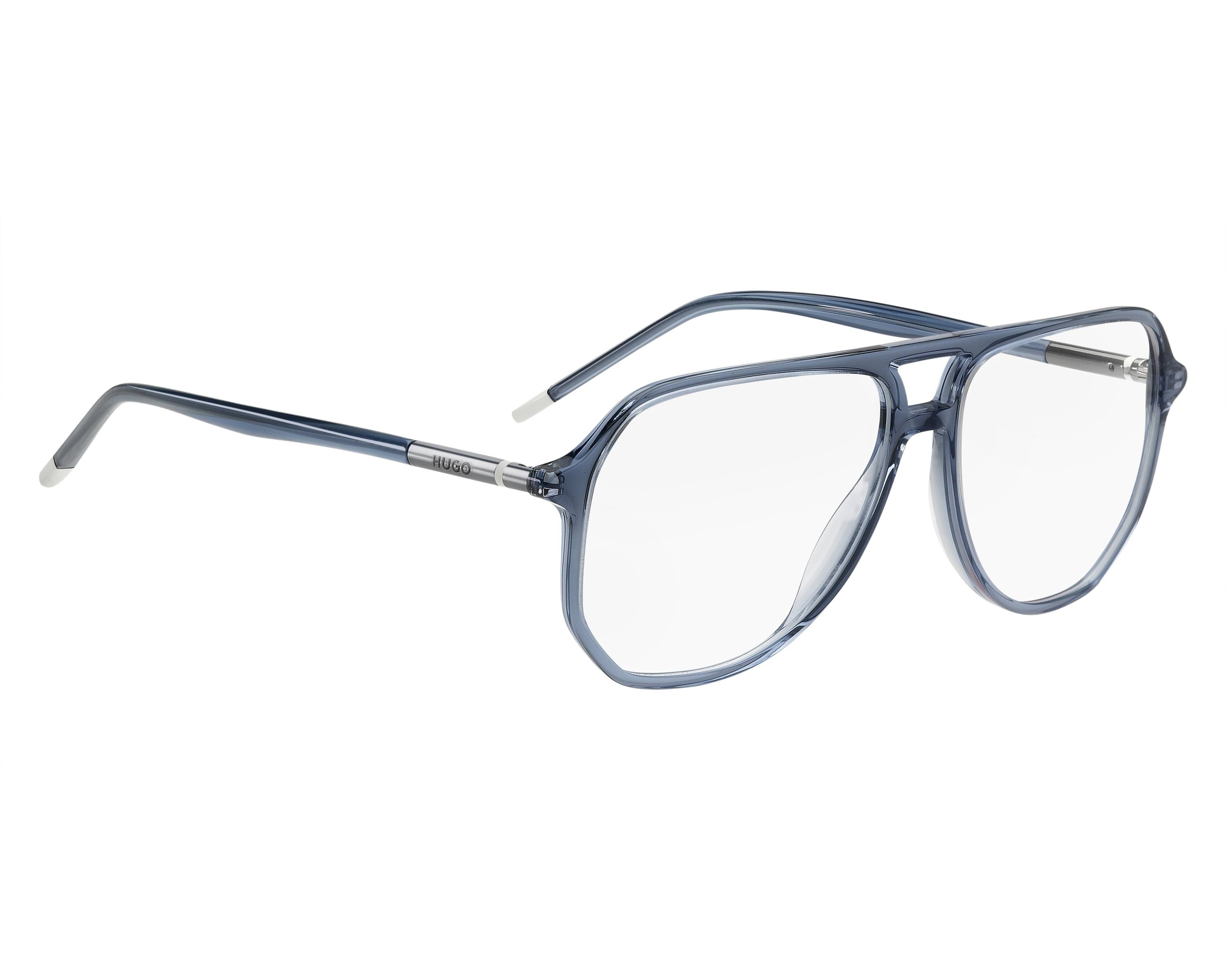 Hugo Boss HG-1376 PJP 56-14 blau  360-Grad-Ansicht 2