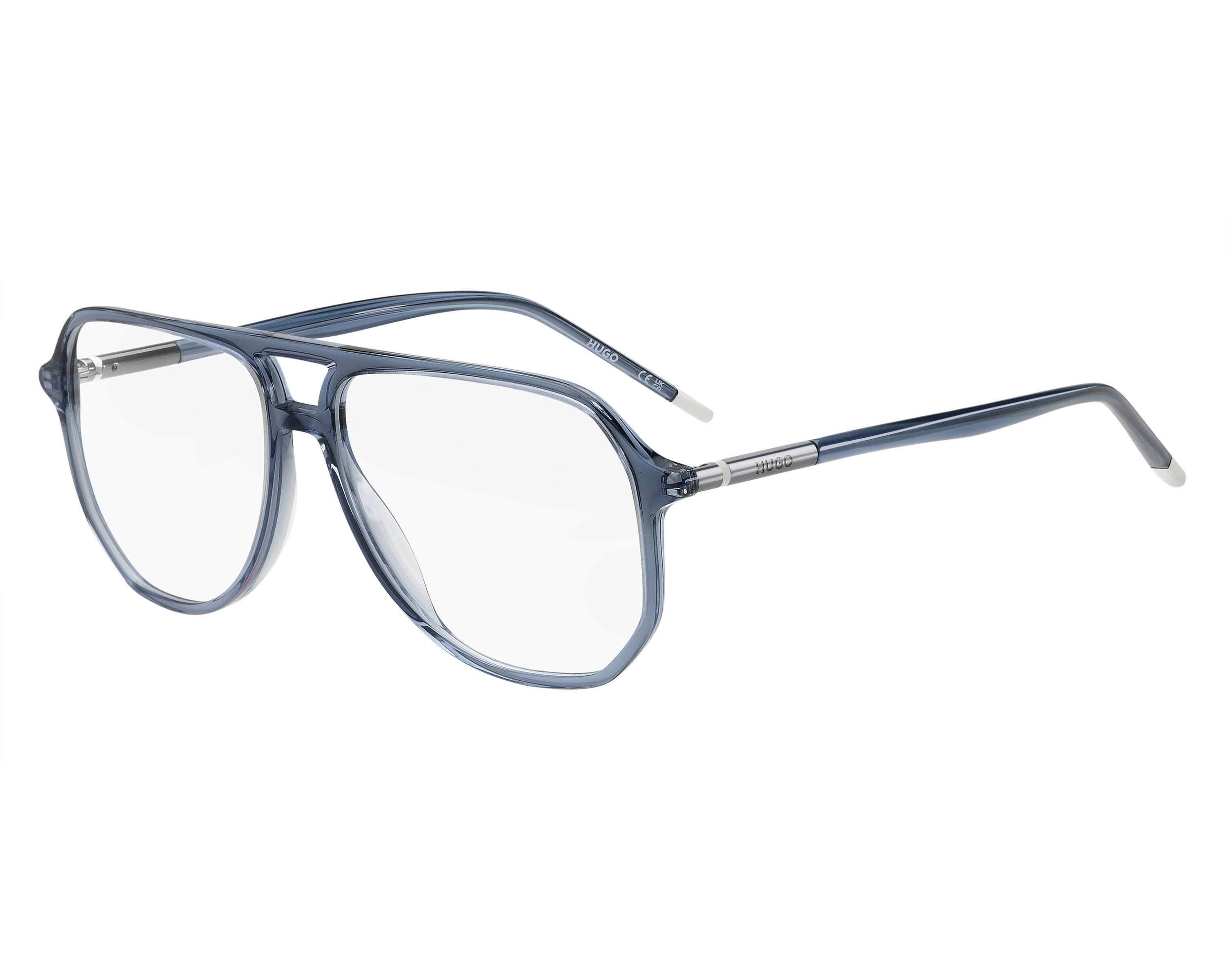 Hugo Boss HG-1376 PJP 56-14 blau  360-Grad-Ansicht 3