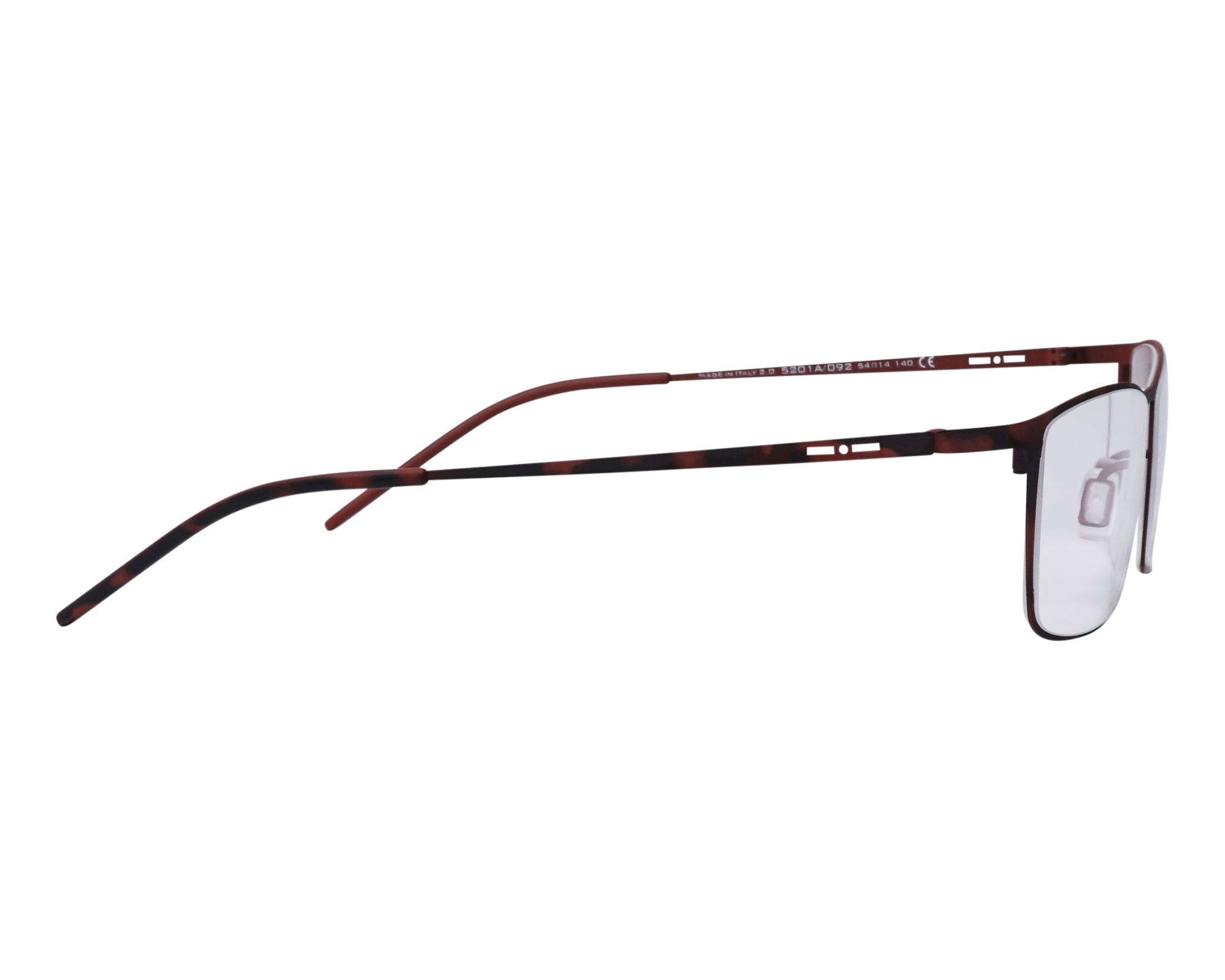 Italia Independent 5201A 092 54-14 braun  Seitenansicht