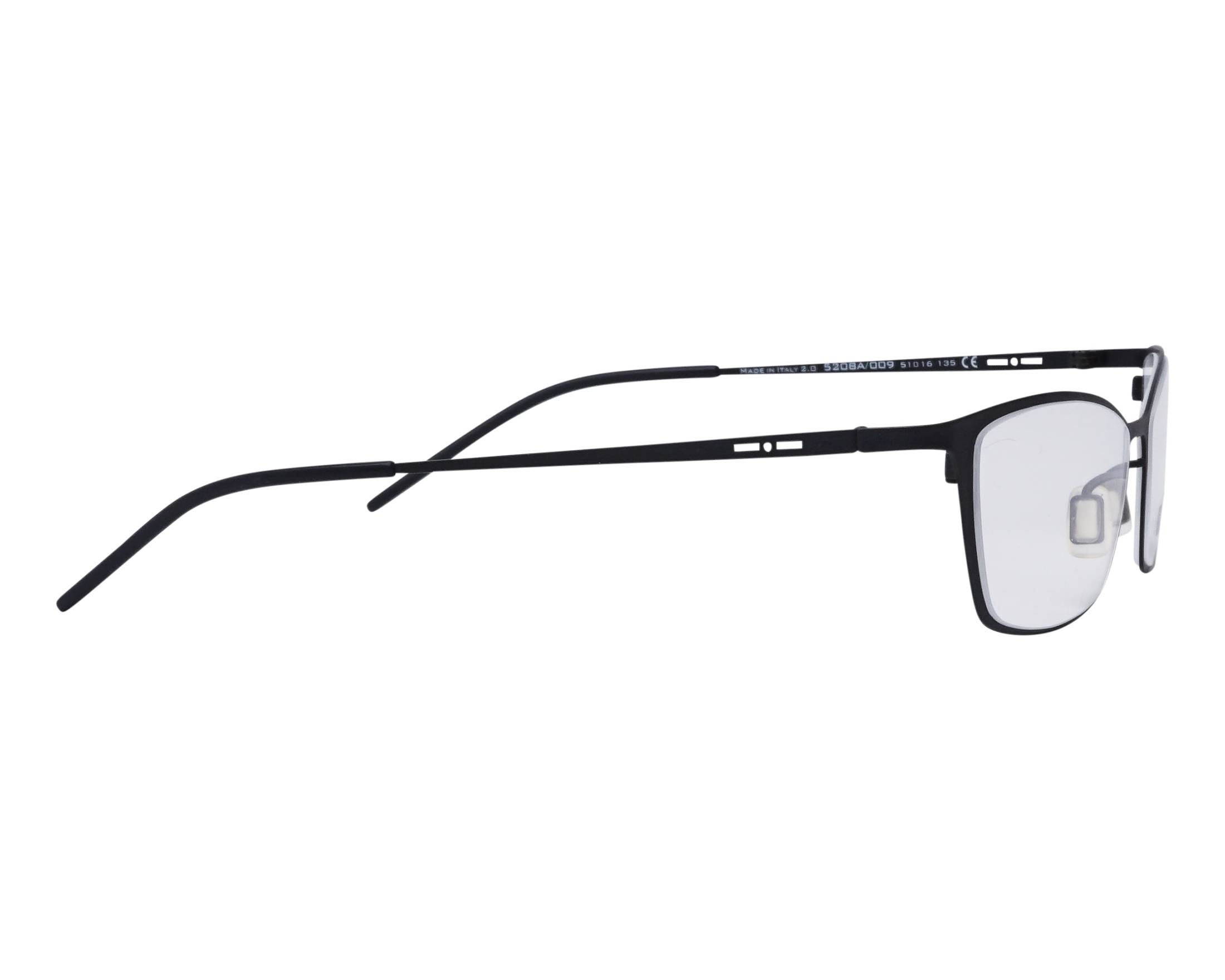 Italia Independent 5208A 009 51-16 schwarz  Seitenansicht