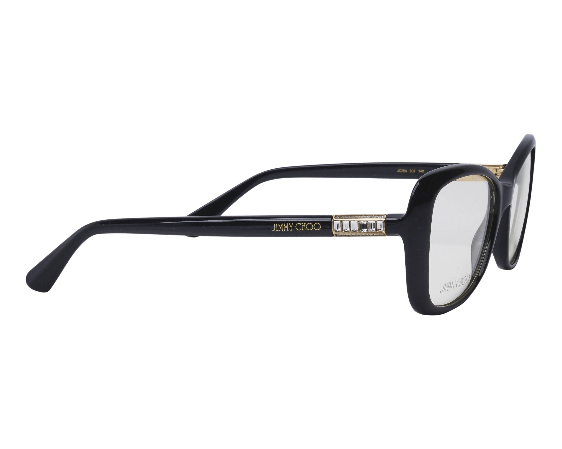 Jimmy Choo JC-284 807 53-17 schwarz  Seitenansicht