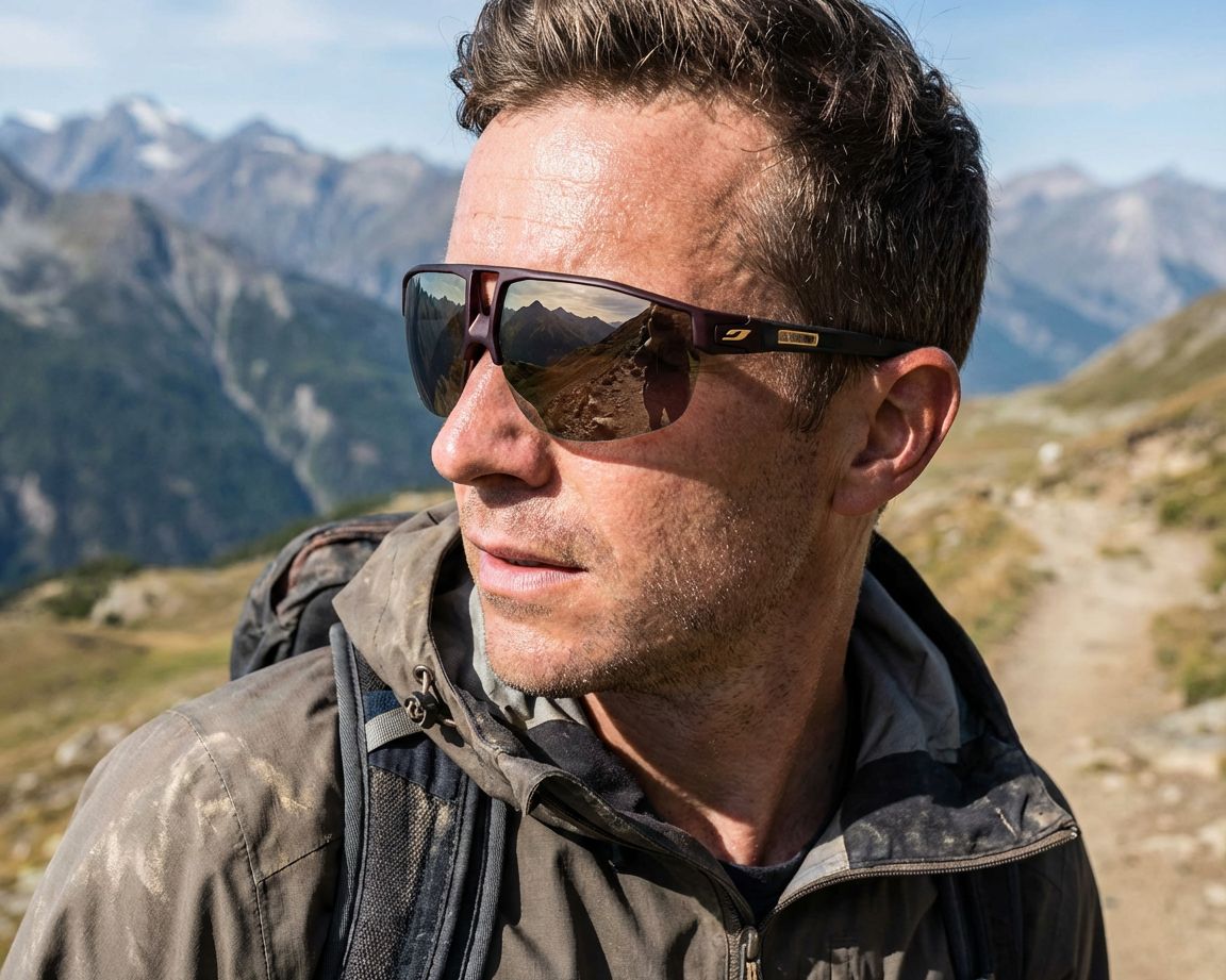 Julbo J540 1119 62-9 aubergine schwarz andere Ansicht