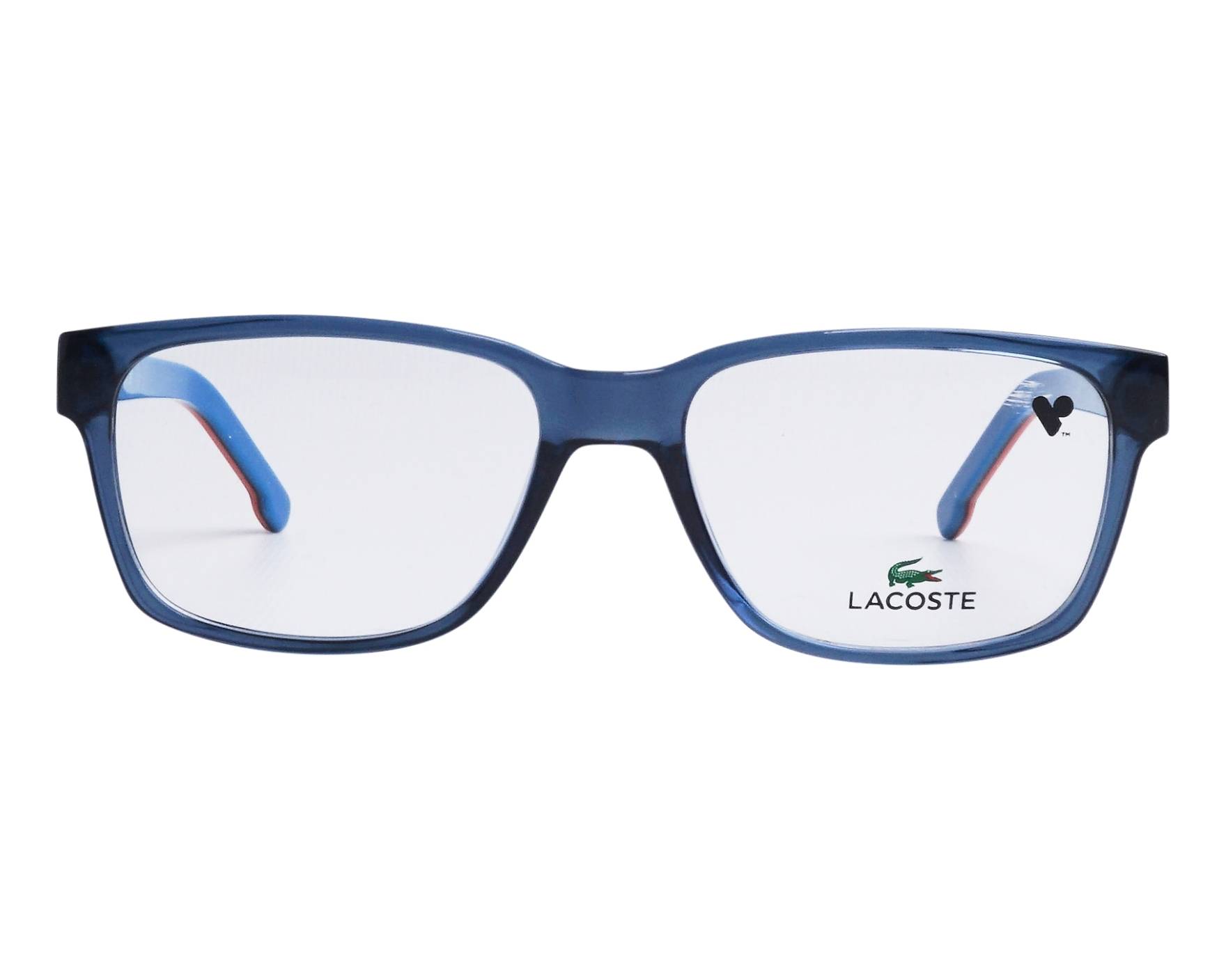 Lacoste L2692 421 54-17 Bleu Noir Vorderansicht