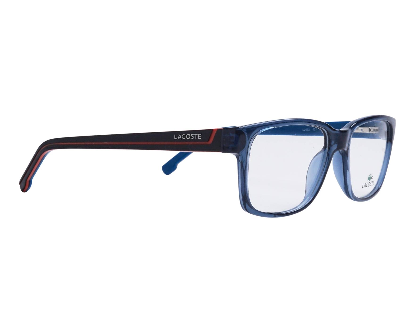 Lacoste L2692 421 54-17 Bleu Noir Seitenansicht