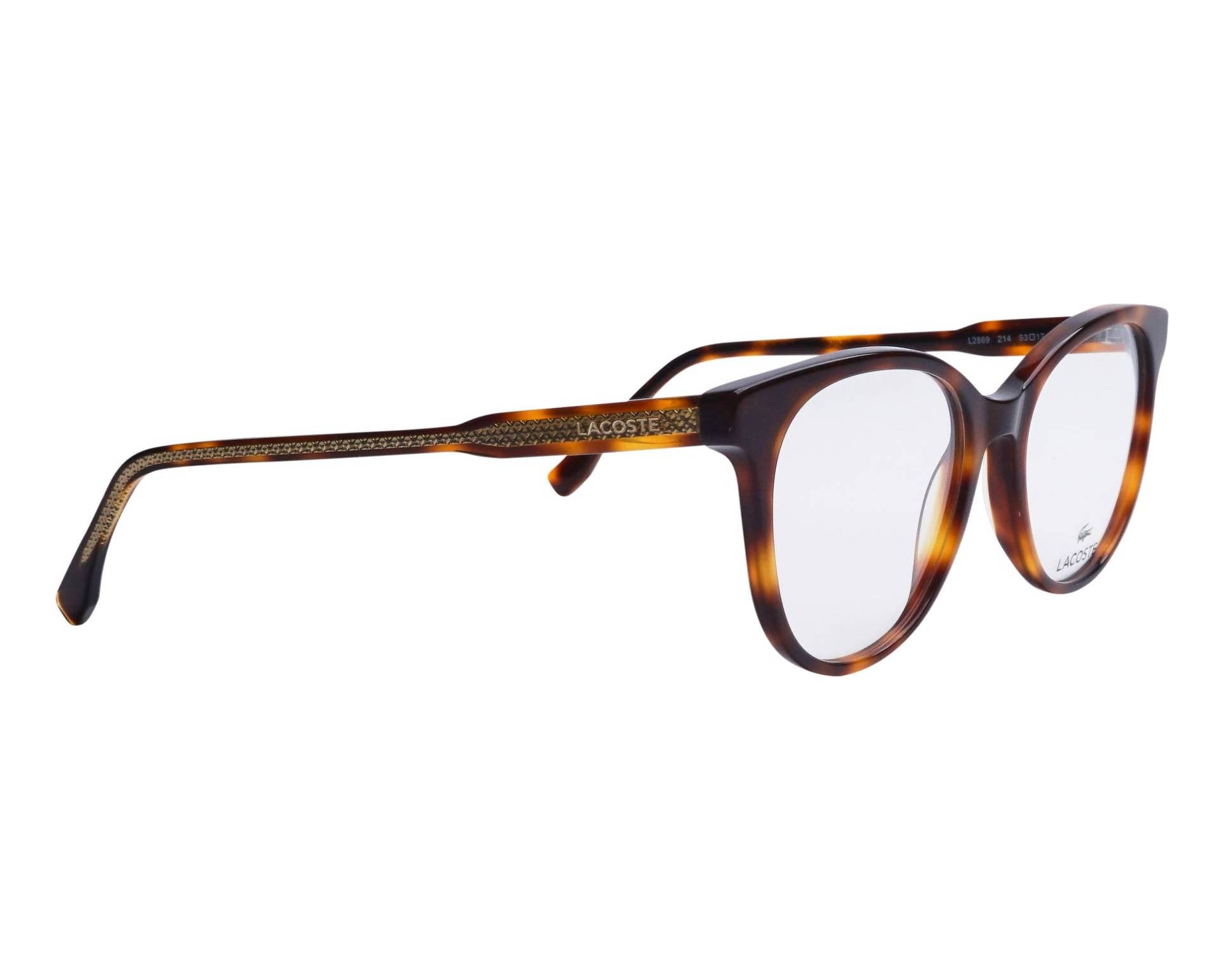 Lacoste L-2869 214 53-17 Marron Or Seitenansicht