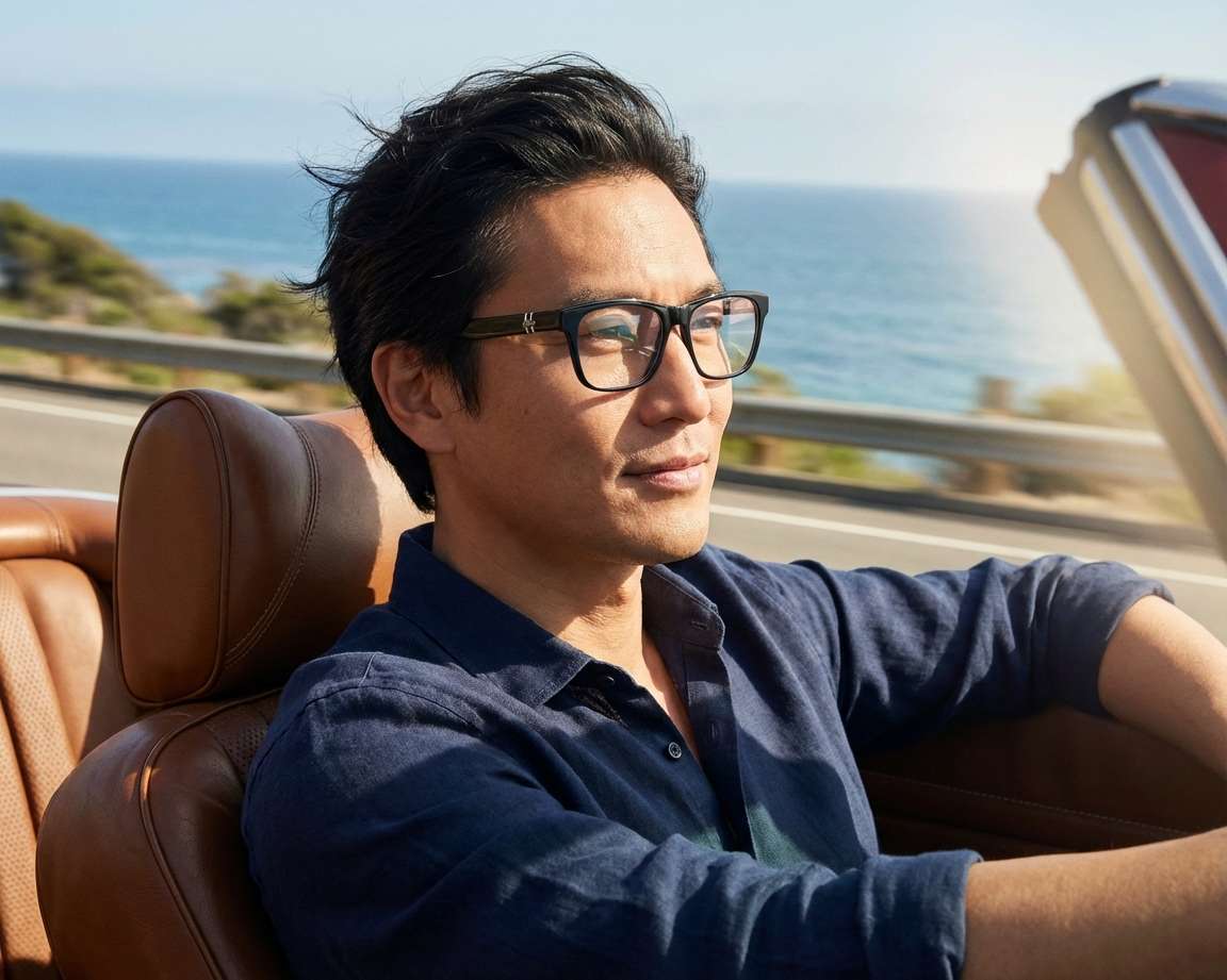 Lacoste L2933 400 54-17 Azul  360-Grad-Ansicht 8