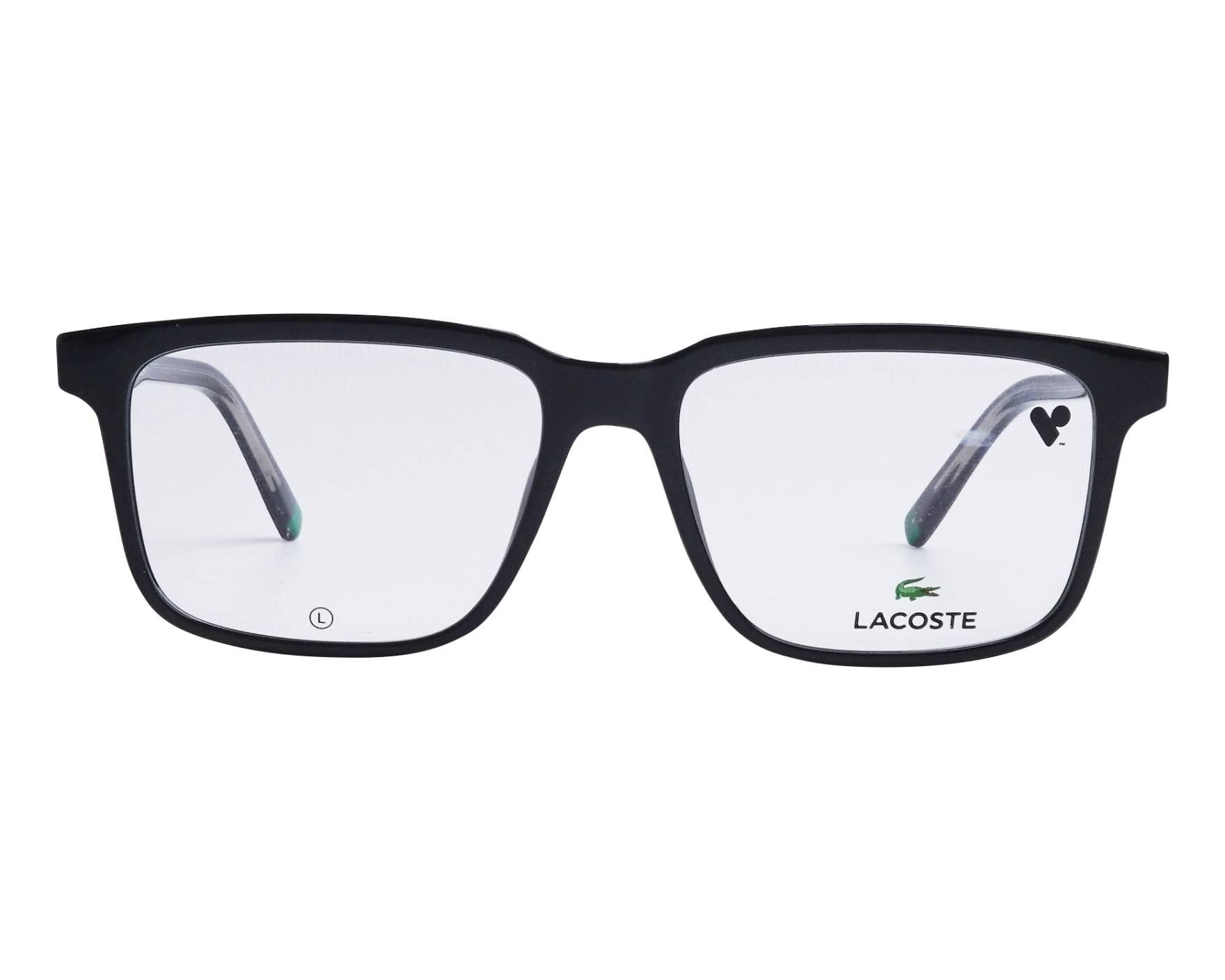 Lacoste L2946 001 55-16 schwarz  Vorderansicht