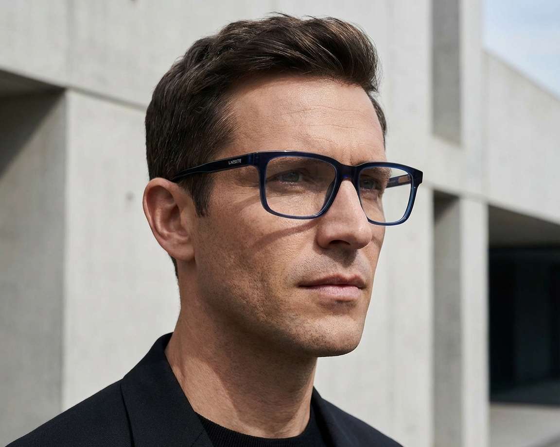 Lacoste L2946 410 55-16 blau  andere Ansicht