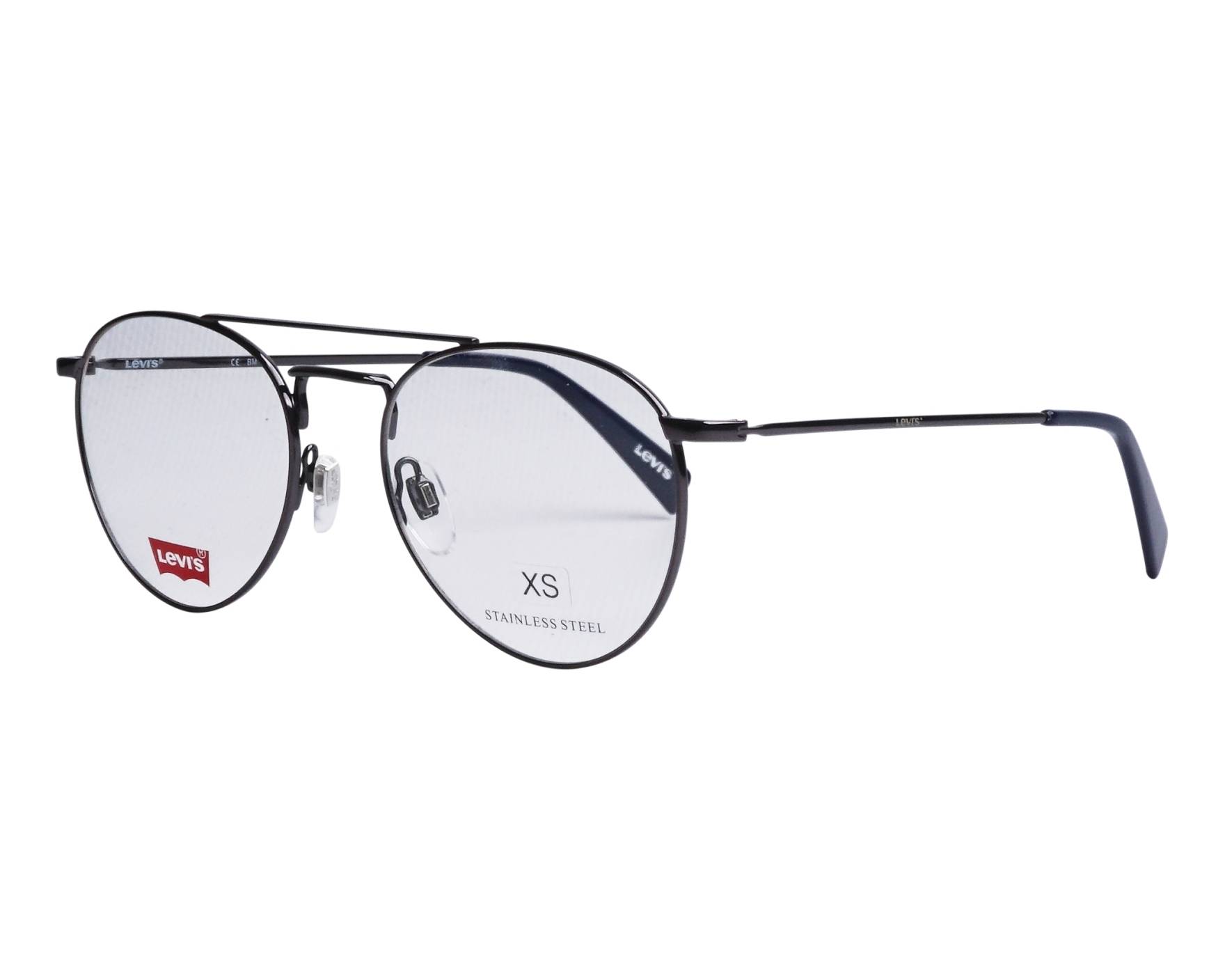 Levi's LV1006 KJ1 52-19 gun metall blau Profilansicht