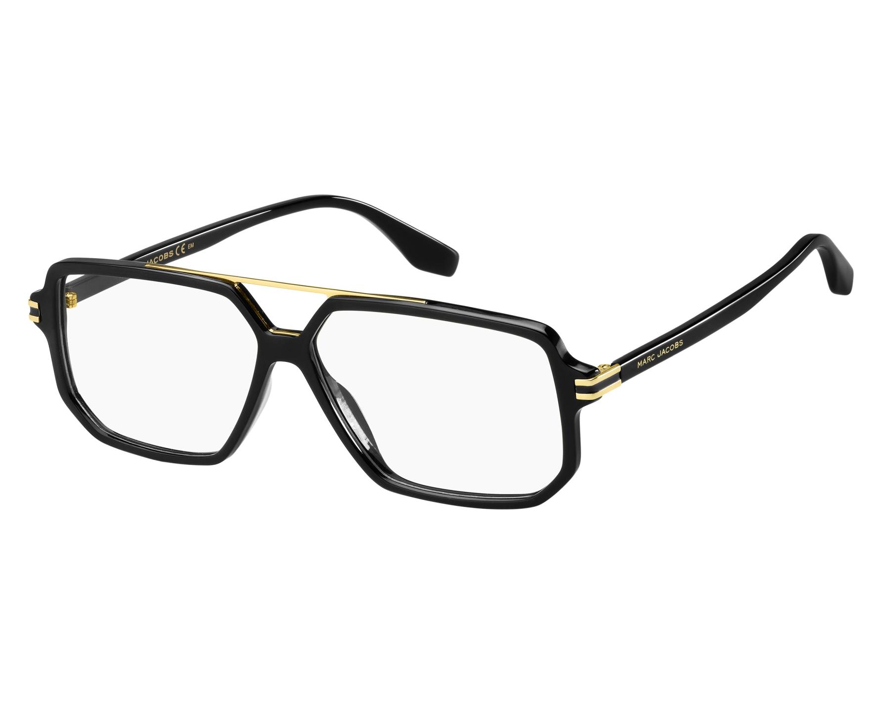 Marc Jacobs MARC-417 807 58-12 schwarz gold Profilansicht
