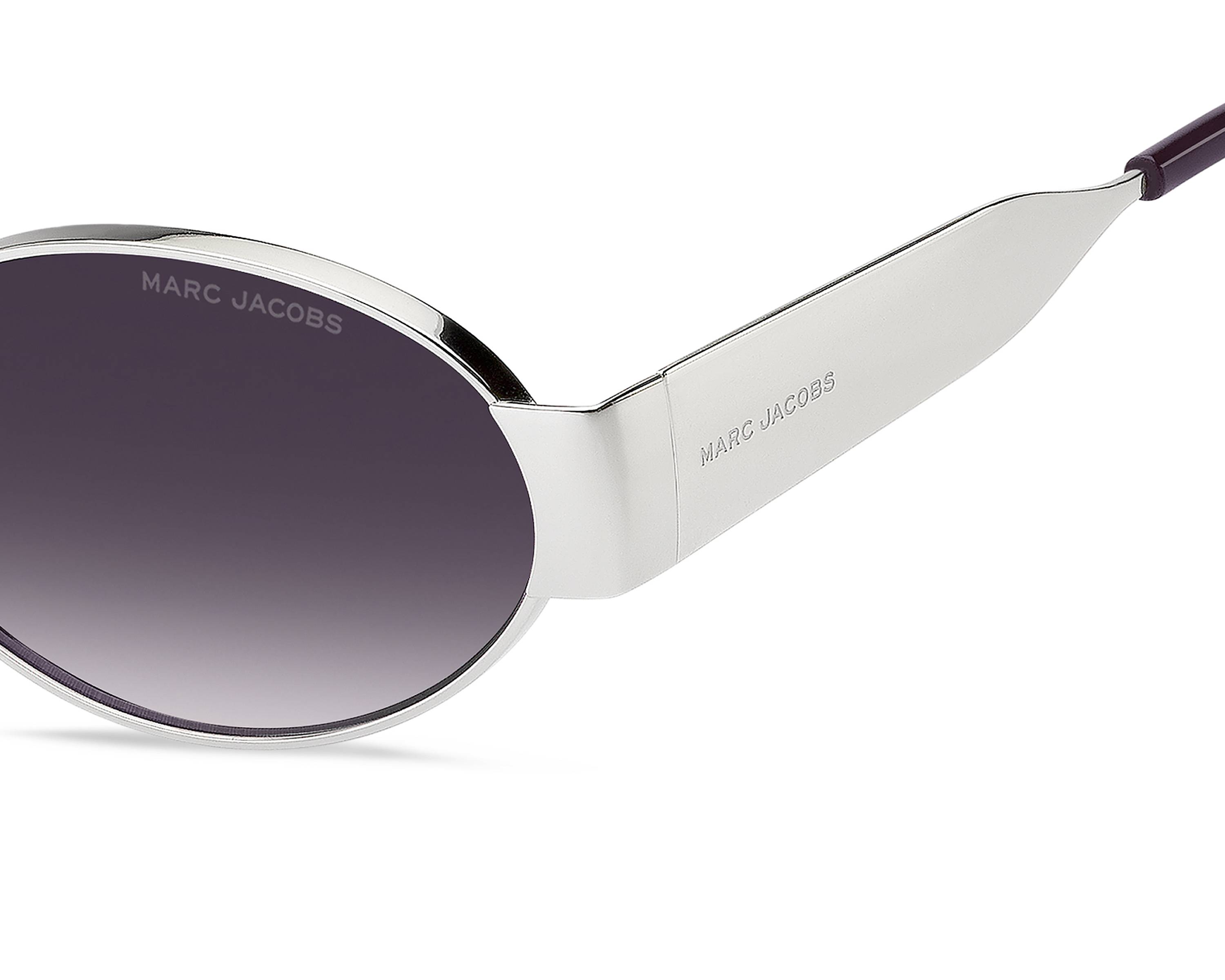 Marc Jacobs MARC-806-S GME/DG 58-19 palladium-silber lila 360-Grad-Ansicht 3