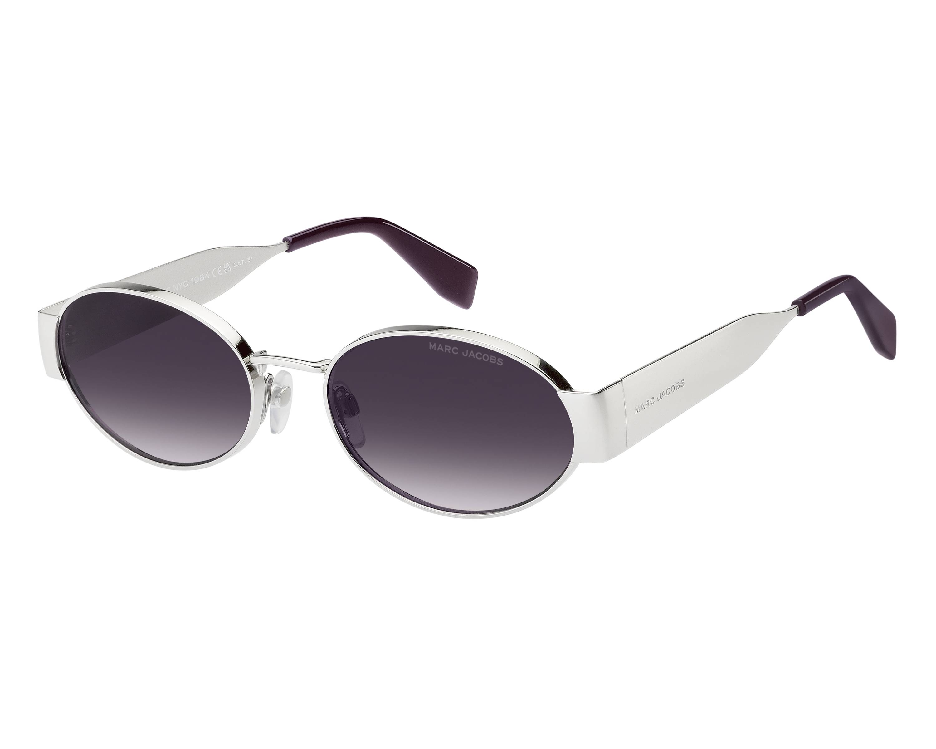 Marc Jacobs MARC-806-S GME/DG 58-19 palladium-silber lila 360-Grad-Ansicht 4