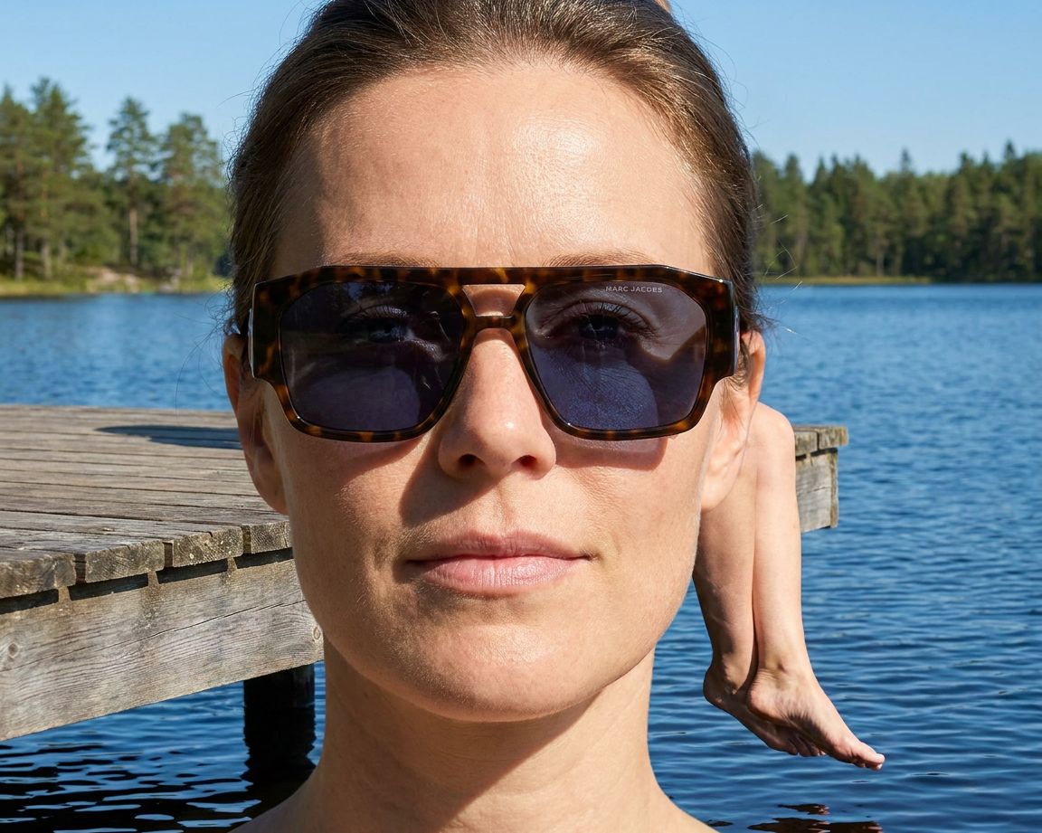 Marc Jacobs MARC-860-S 086/KU 55-17 havana  360-Grad-Ansicht 6