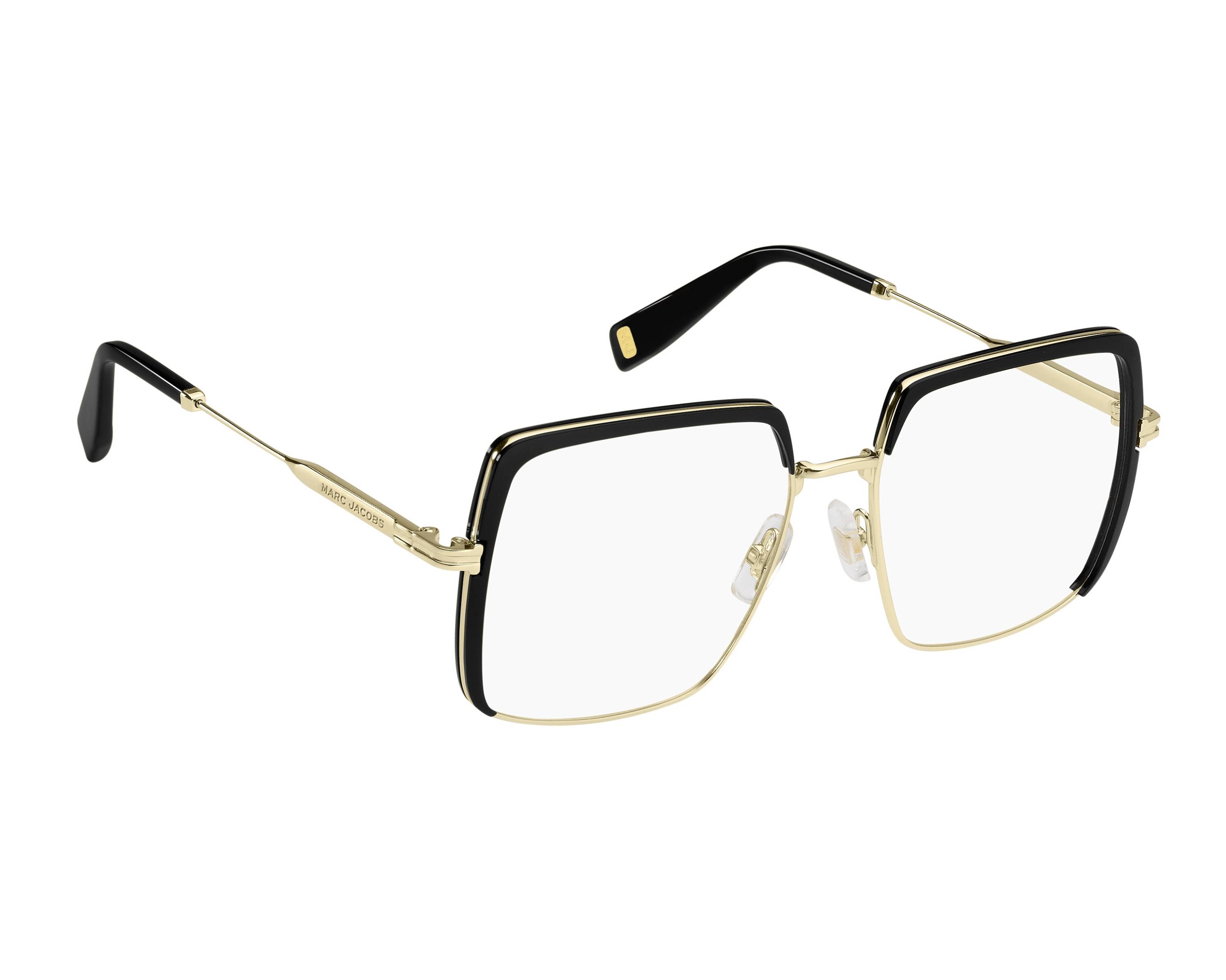 Marc Jacobs MJ-1067 RHL 54-16 gold schwarz 360-Grad-Ansicht 2