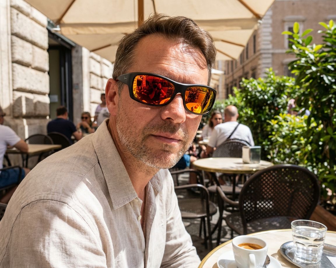 Maui Jim MJ848 RM848-04 64-17 schwarz rot andere Ansicht
