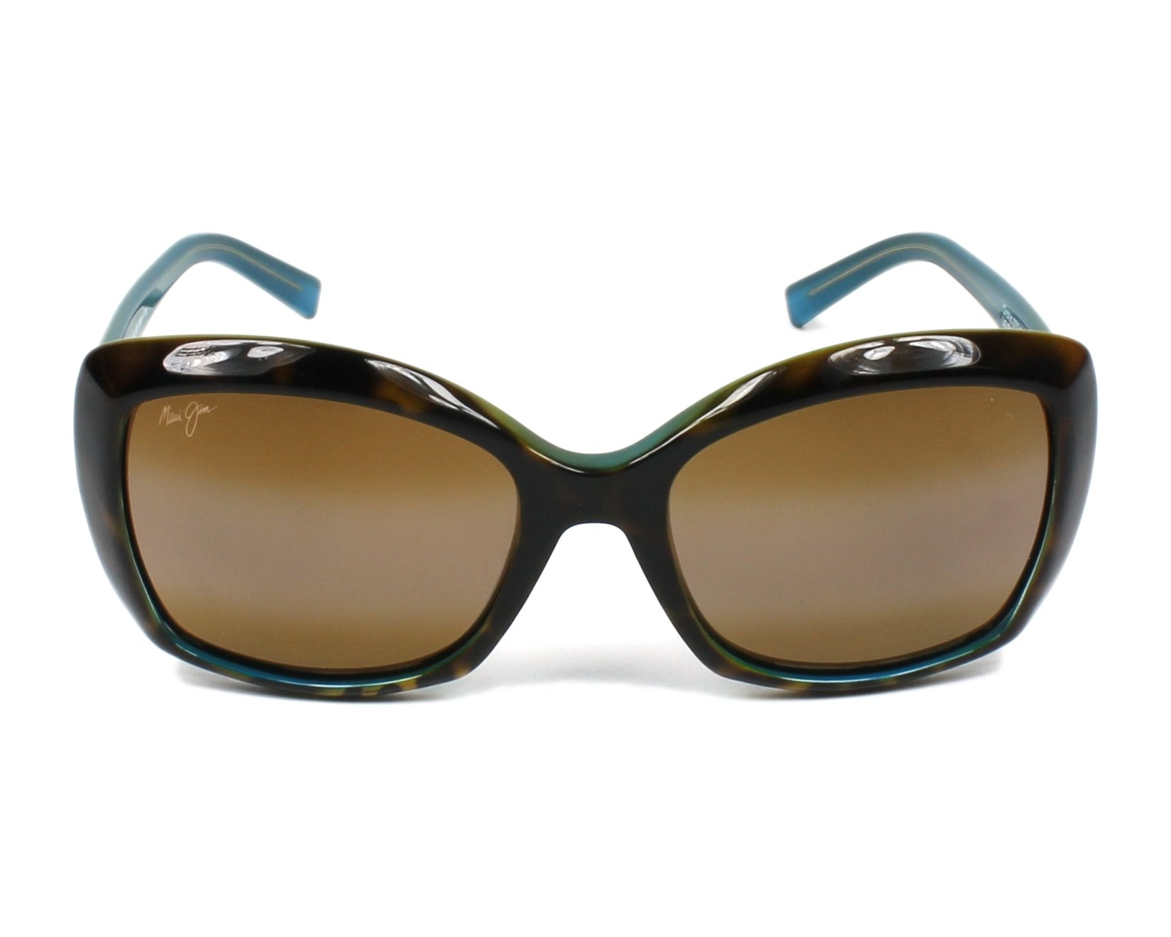 Maui Jim H-735 10P 56-19 Havana Blue Vorderansicht