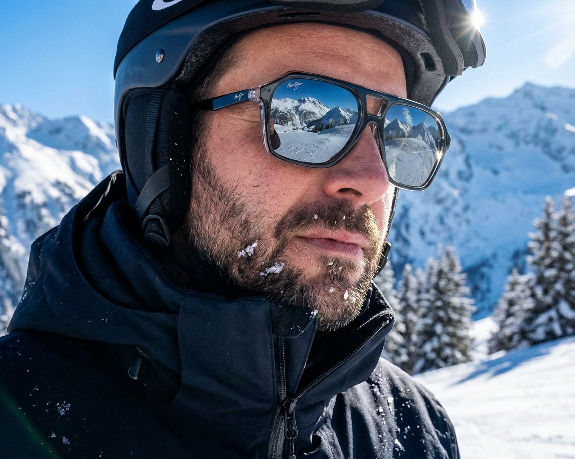 Maui Jim MJ880 02 57-16 Black Crystal andere Ansicht
