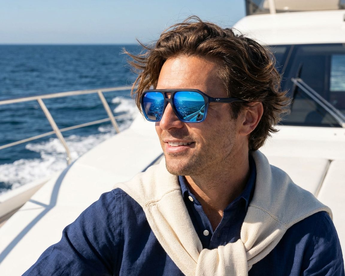 Maui Jim MJ880 B880-03 - blau  andere Ansicht