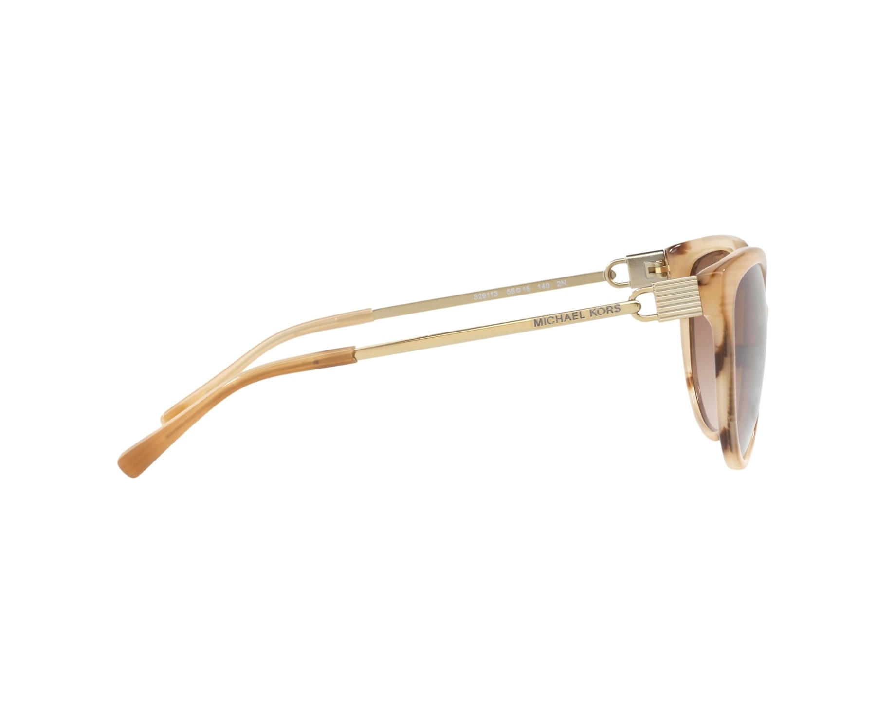 Michael Kors MK-2052 329113 55-18 havana gold 360-Grad-Ansicht 10