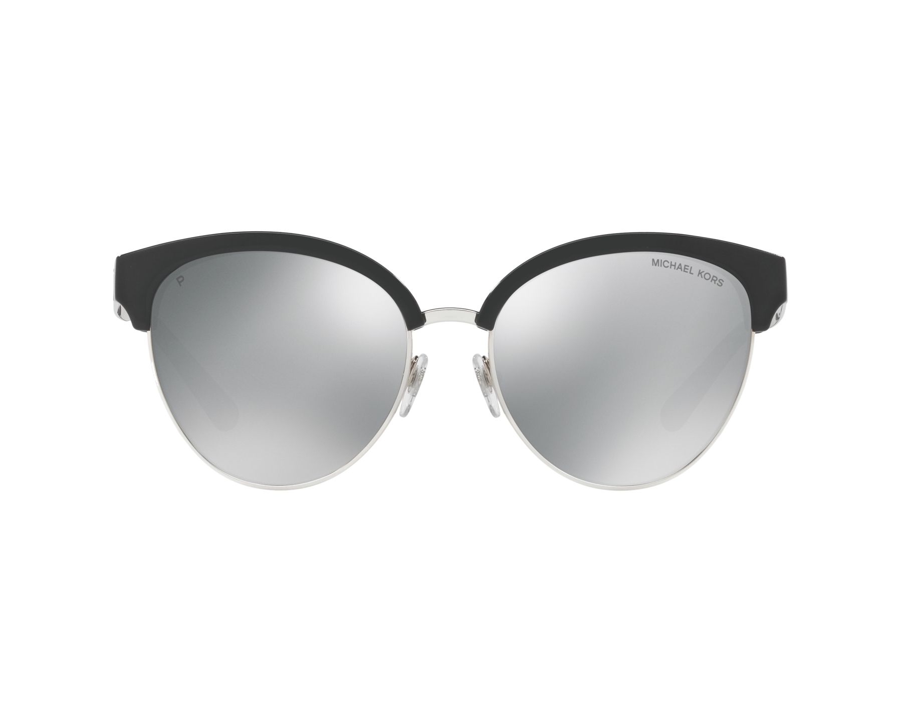 Michael Kors MK-2057 3338Z3 56-17 silber schwarz 360-Grad-Ansicht 1