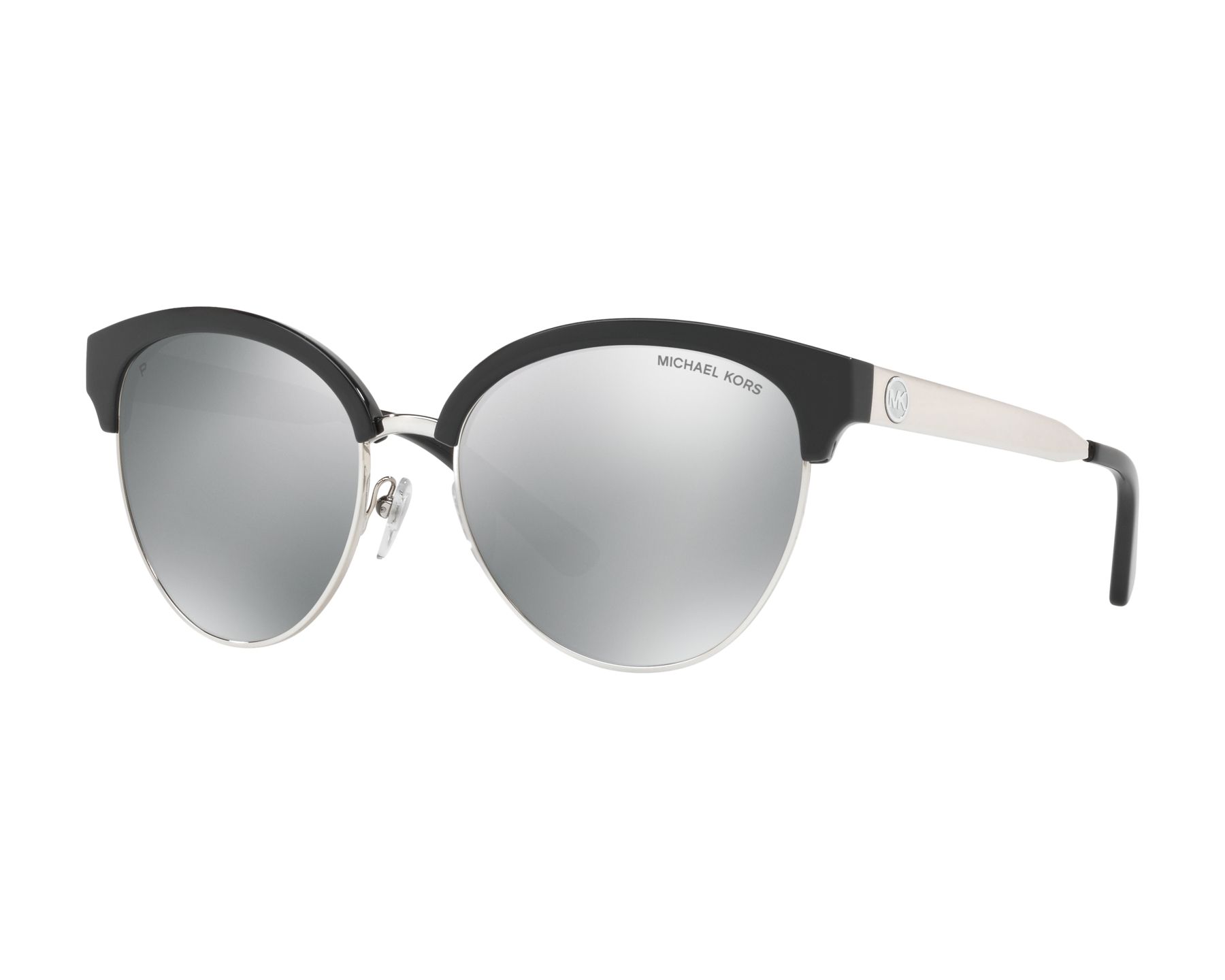 Michael Kors MK-2057 3338Z3 56-17 silber schwarz 360-Grad-Ansicht 2