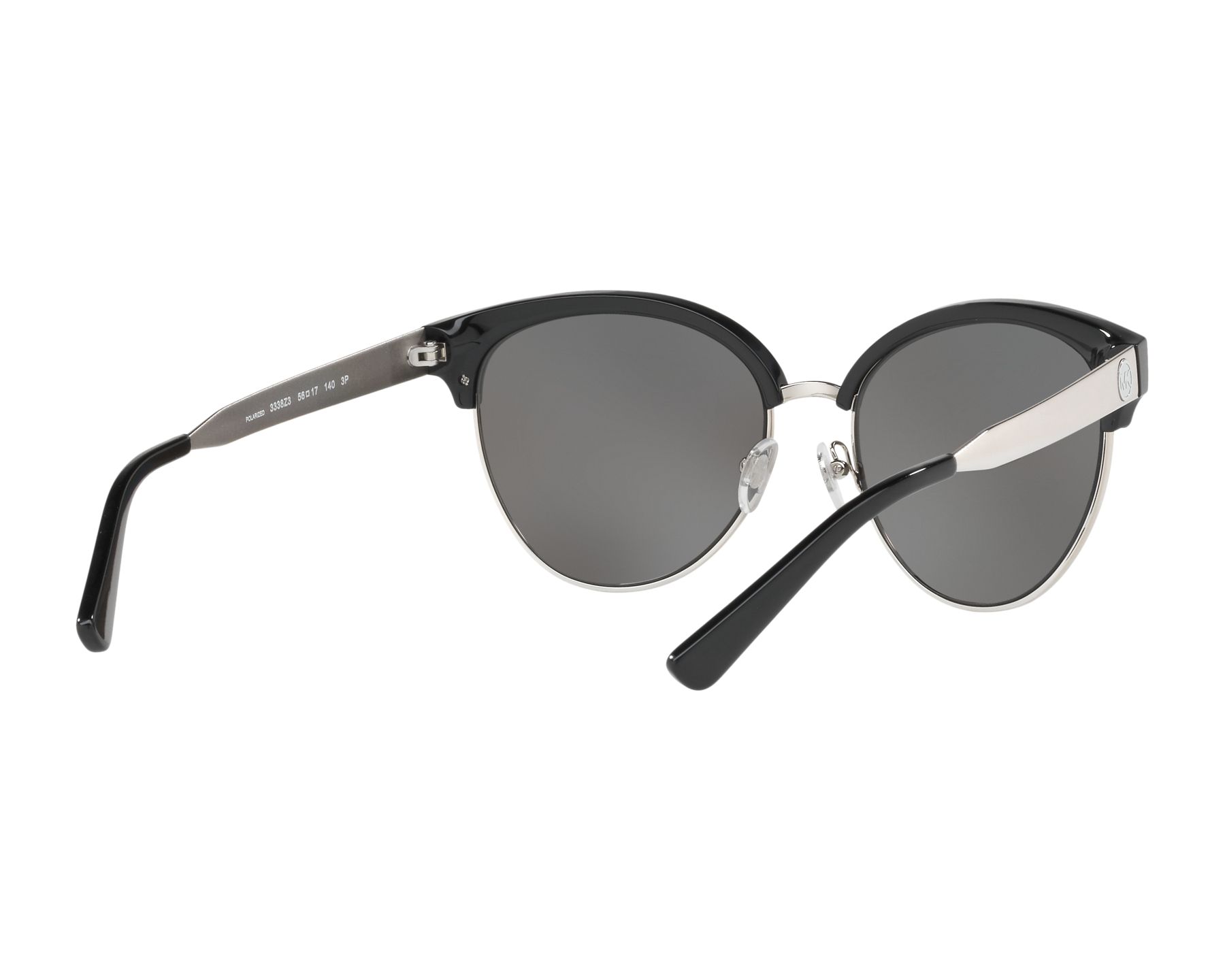 Michael Kors MK-2057 3338Z3 56-17 silber schwarz 360-Grad-Ansicht 8