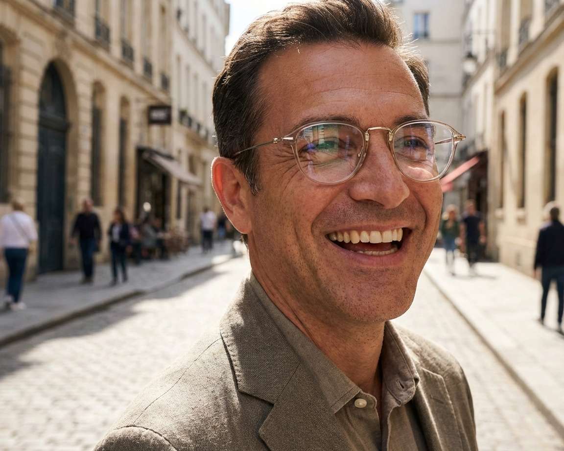 Mont Blanc MB-0155-O 003 51-21 Beige  360-Grad-Ansicht 6