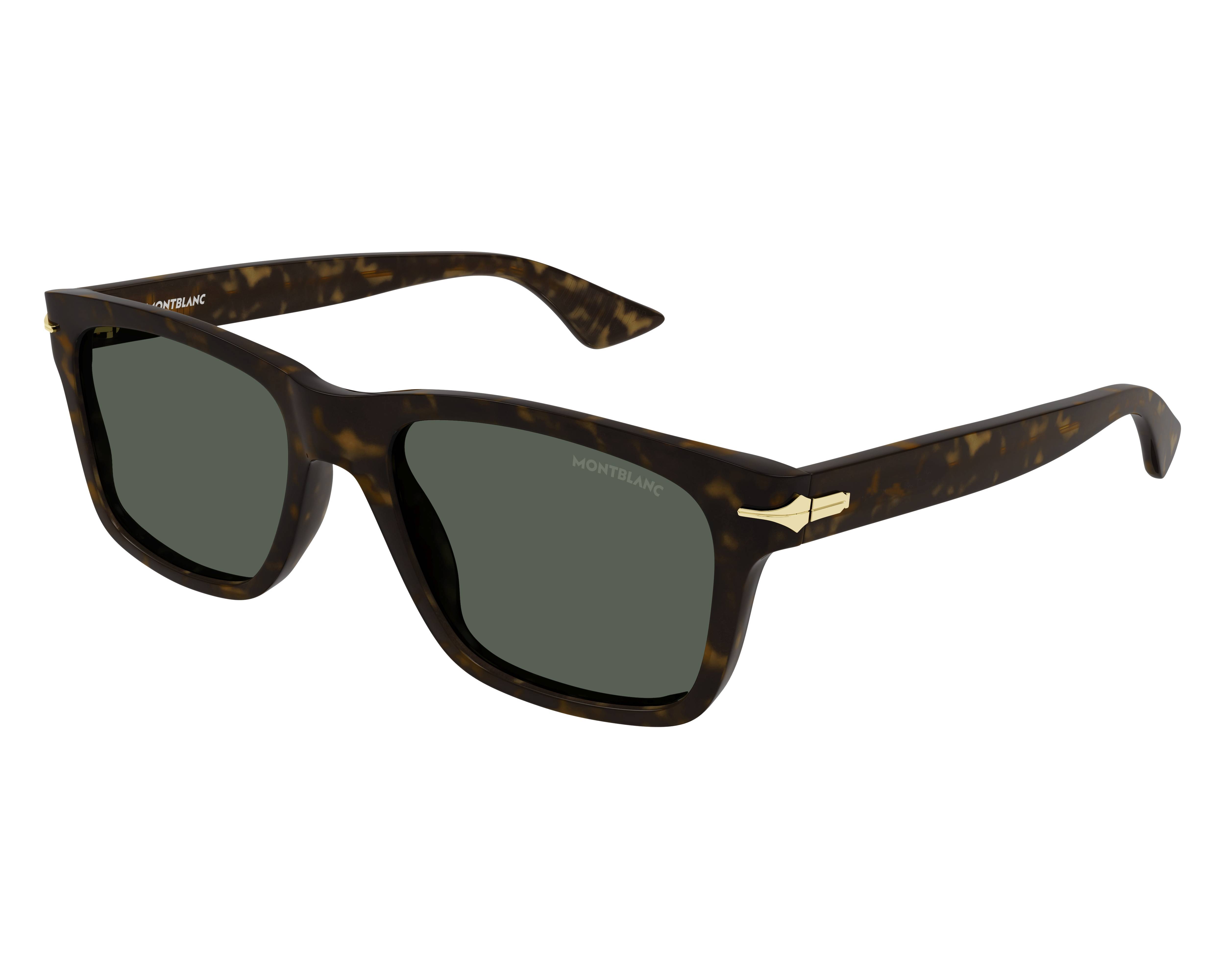 Mont Blanc MB0263S 002 - havana  Profilansicht