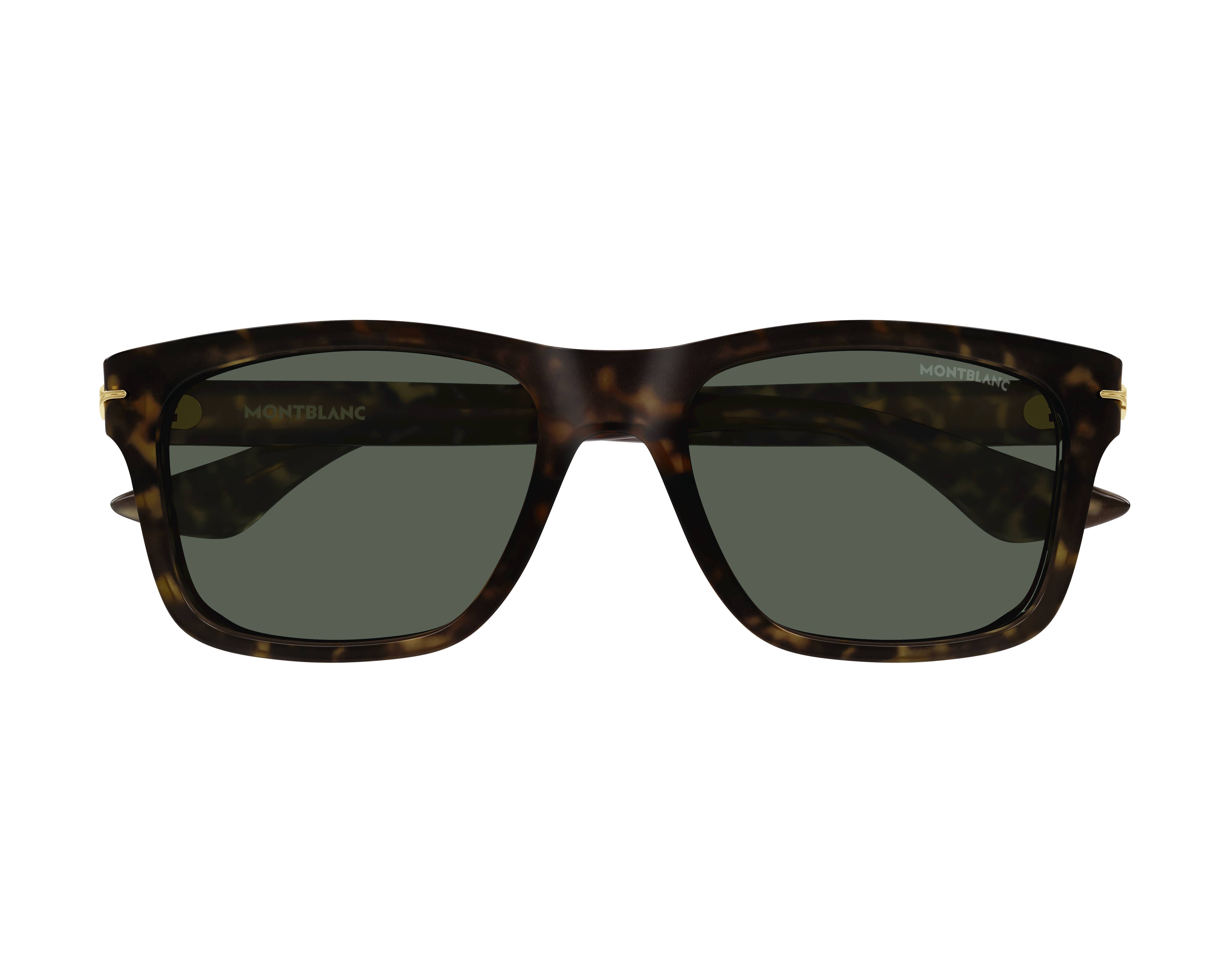 Mont Blanc MB0263S 002 - havana  Vorderansicht